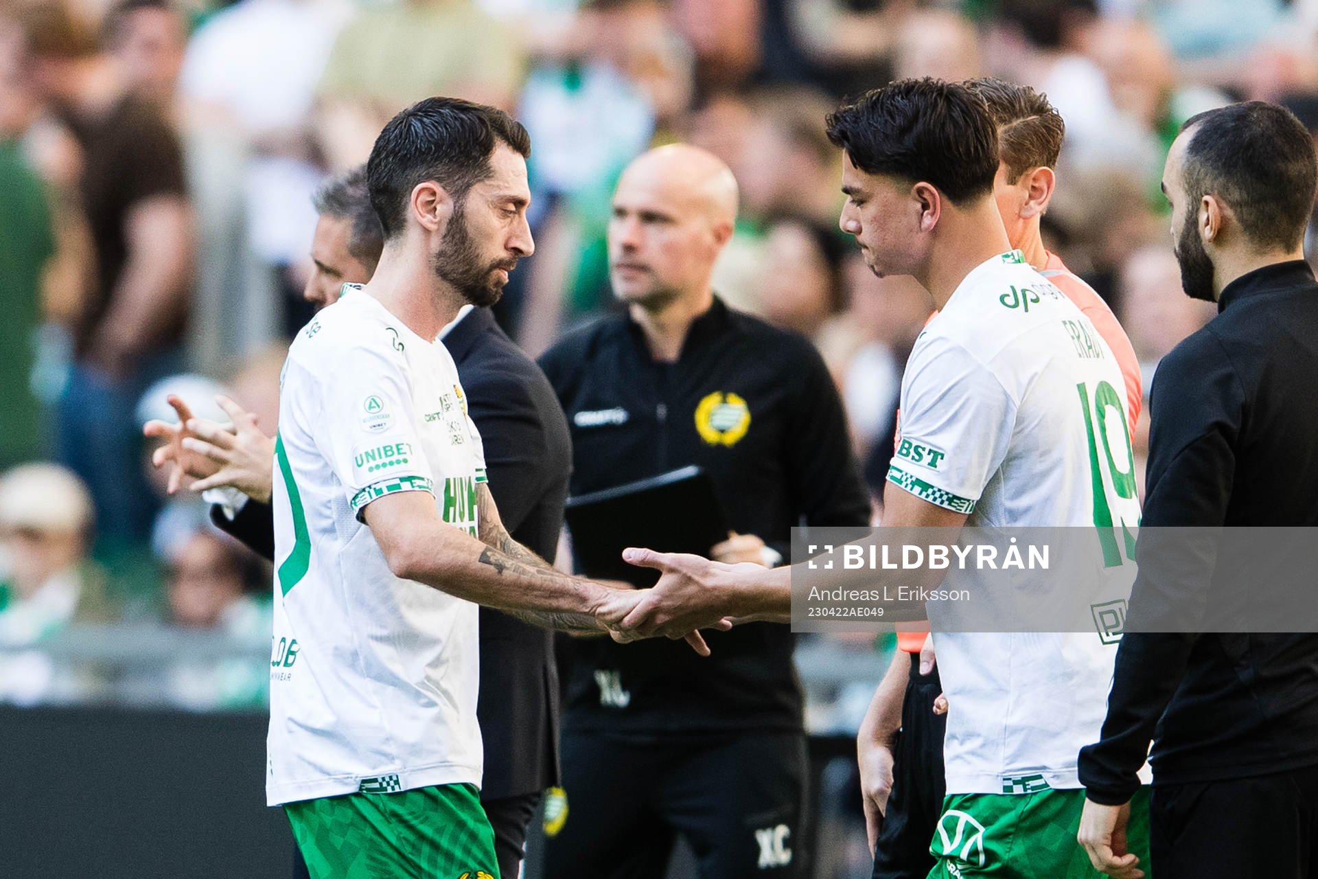 Hammarbys Nahir Besara byter med Jusef Erabi