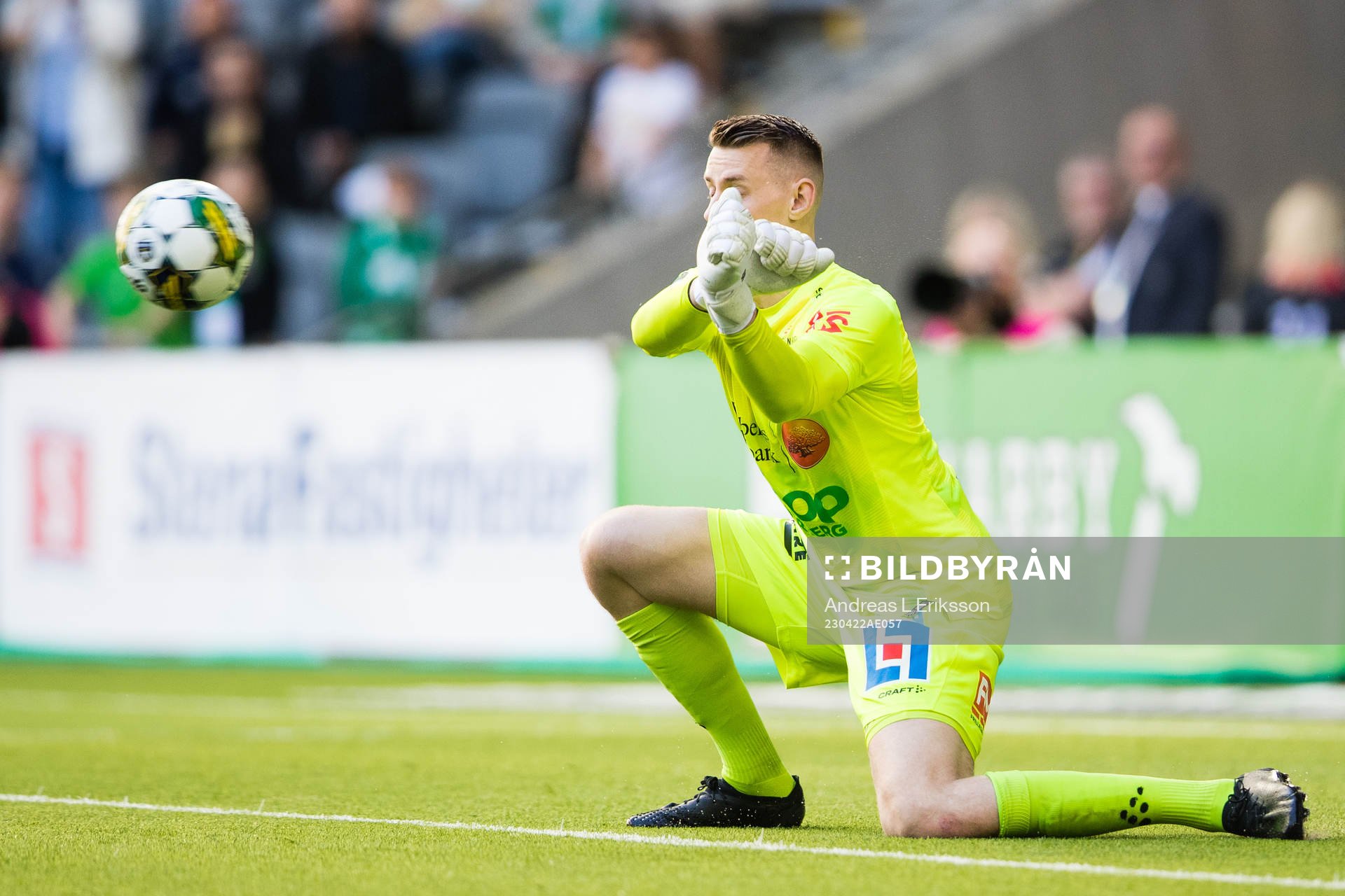 Varbergs målvakt David Olsson