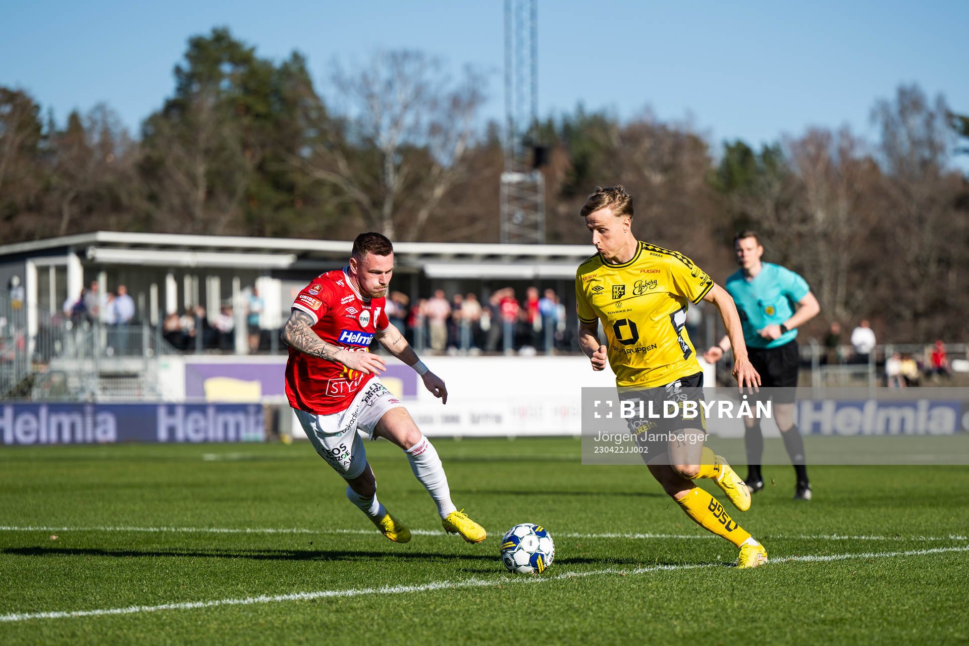 Degerfors Rasmus Örqvist och Elfsborgs Jeppe Møldrup