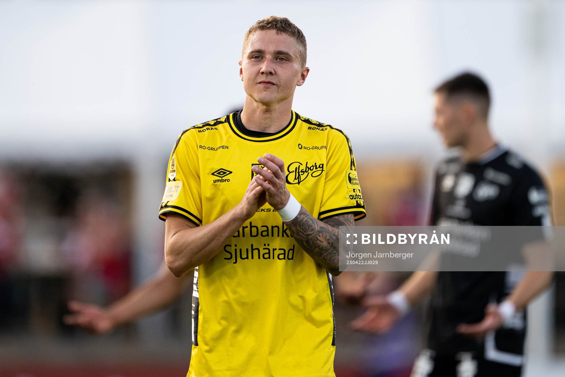 Elfsborgs Sebastian Holmen jublar