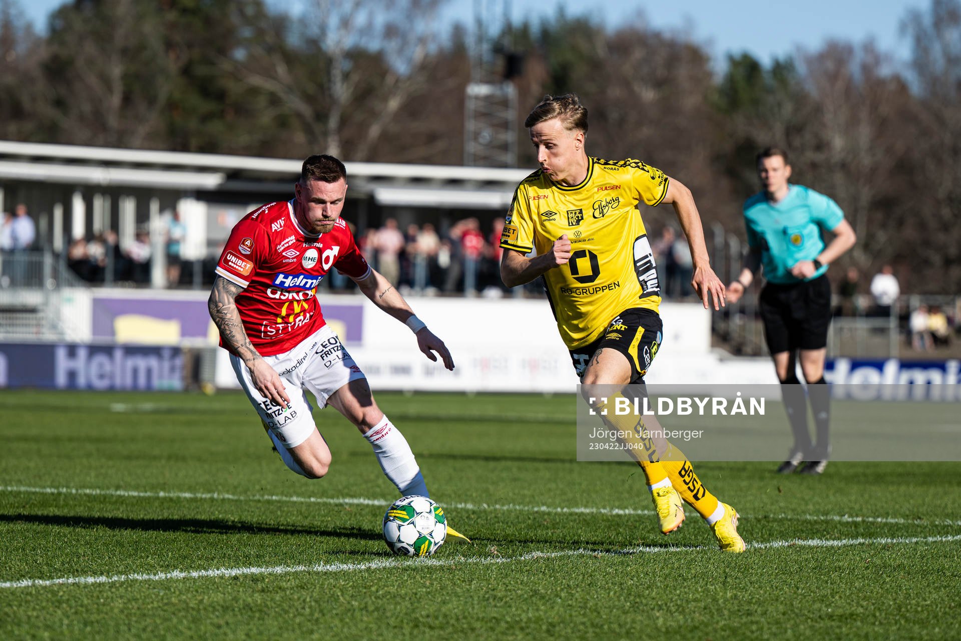 Degerfors Rasmus Örqvist och Elfsborgs Jeppe Møldrup