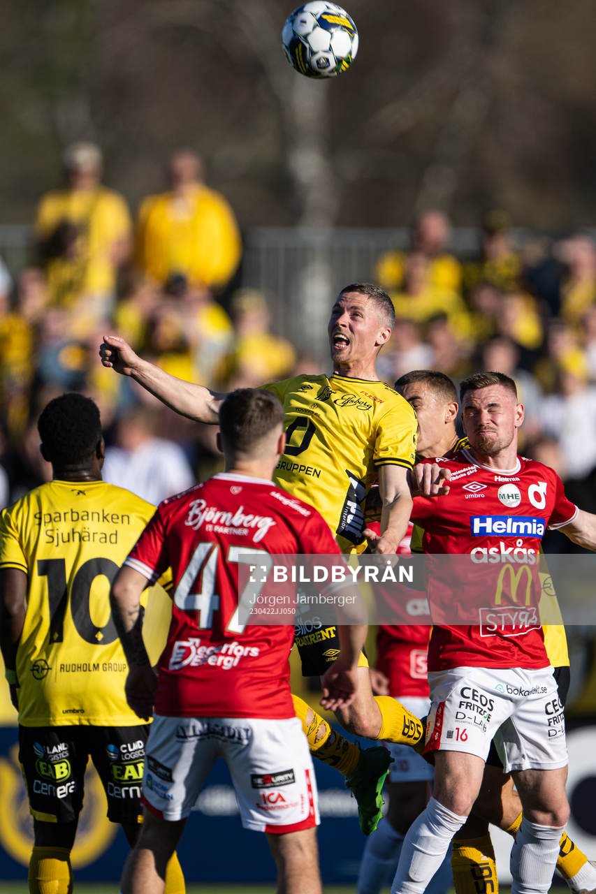 Elfsborgs Andre Ibsen Rømer och Degerfors Rasmus Örqvist