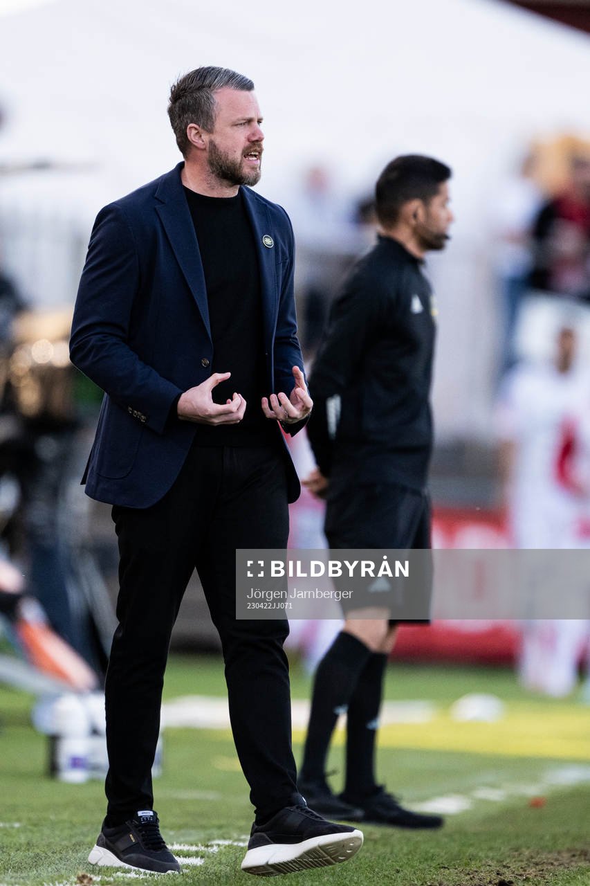 Elfsborgs manager Jimmy Thelin