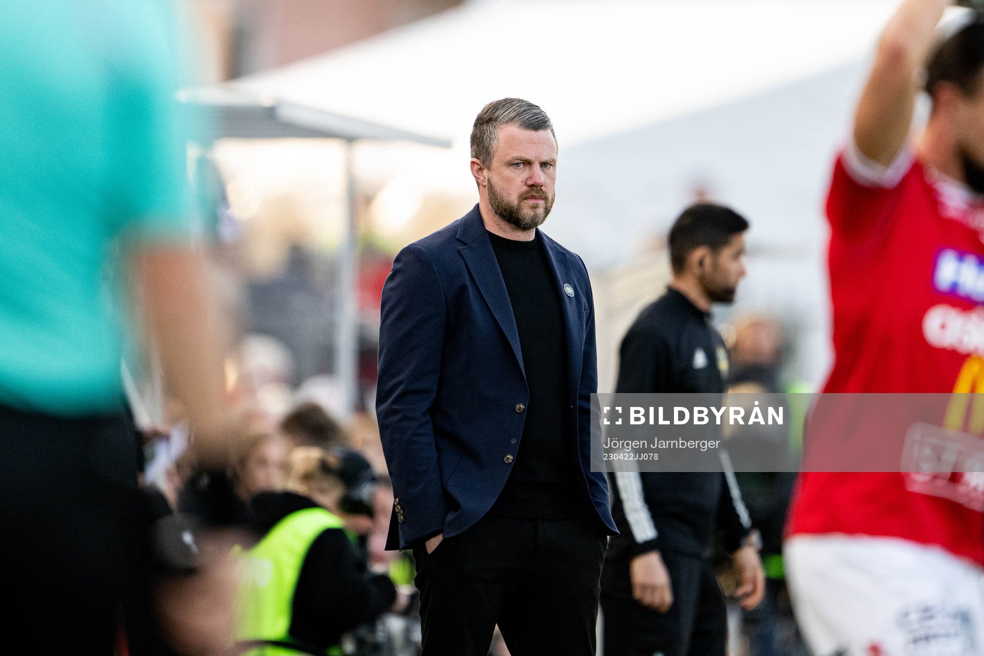 Elfsborgs manager Jimmy Thelin