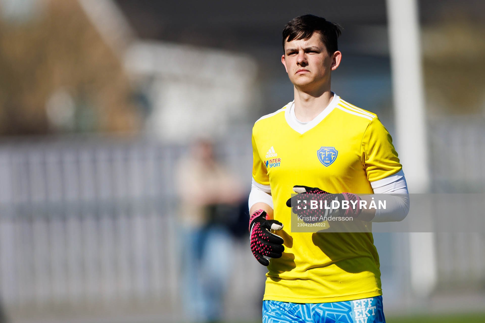 Falkenbergs målvakt Jakub Sutowicz