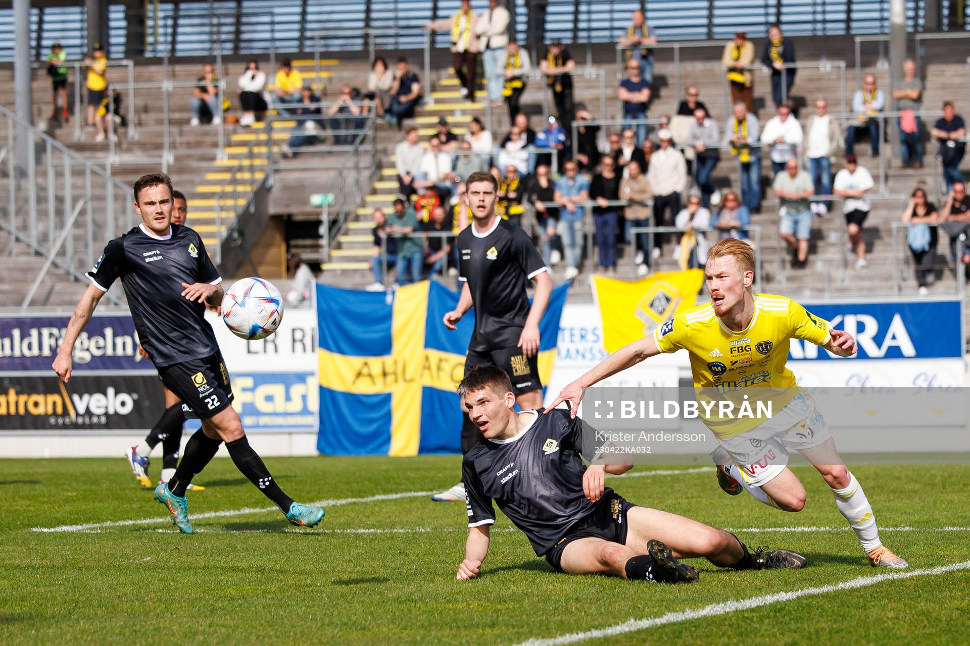Ahlafors Nils Strandahl och Falkenbergs Linus Borgström