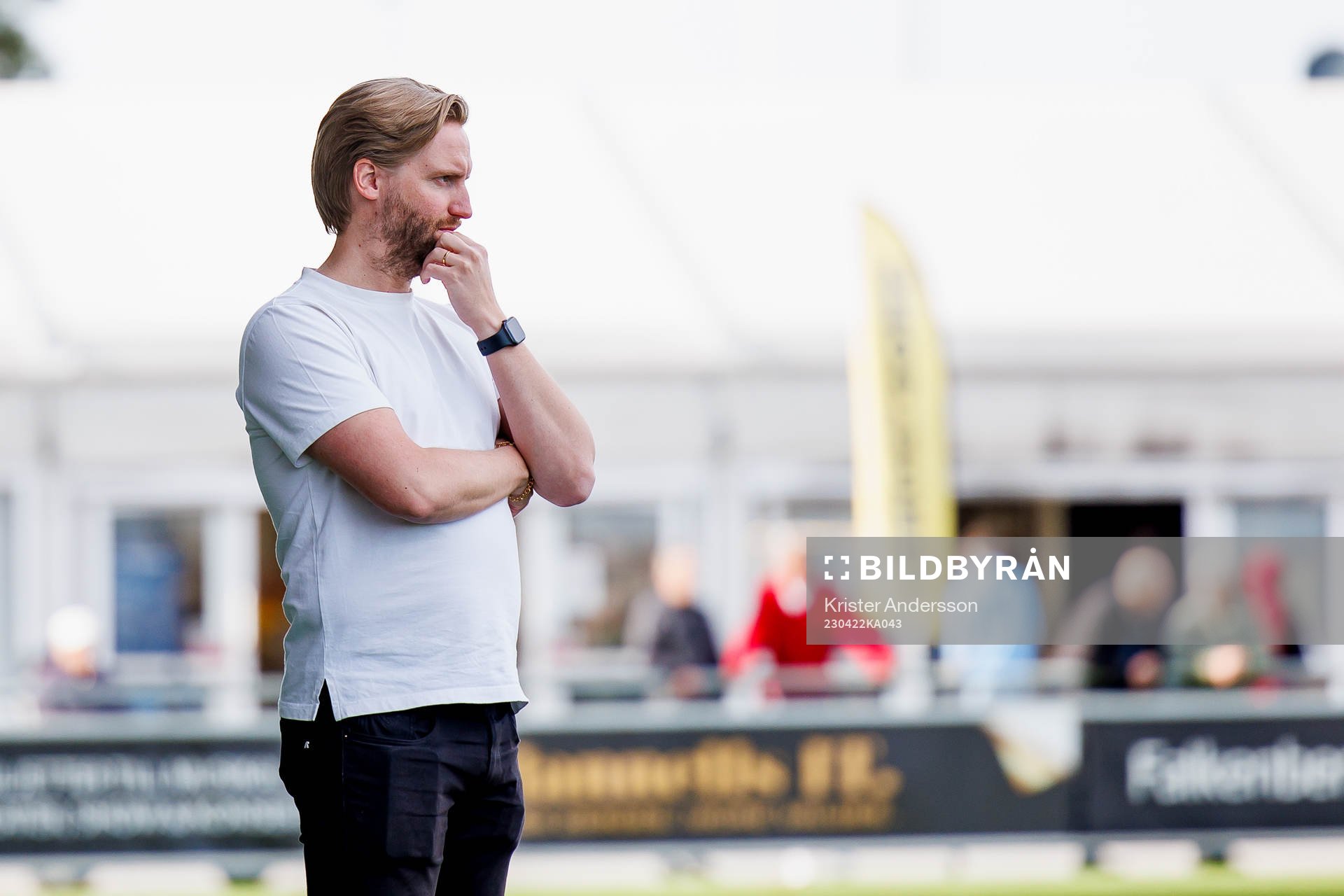 Ahlafors tränare Niklas Tidstrand