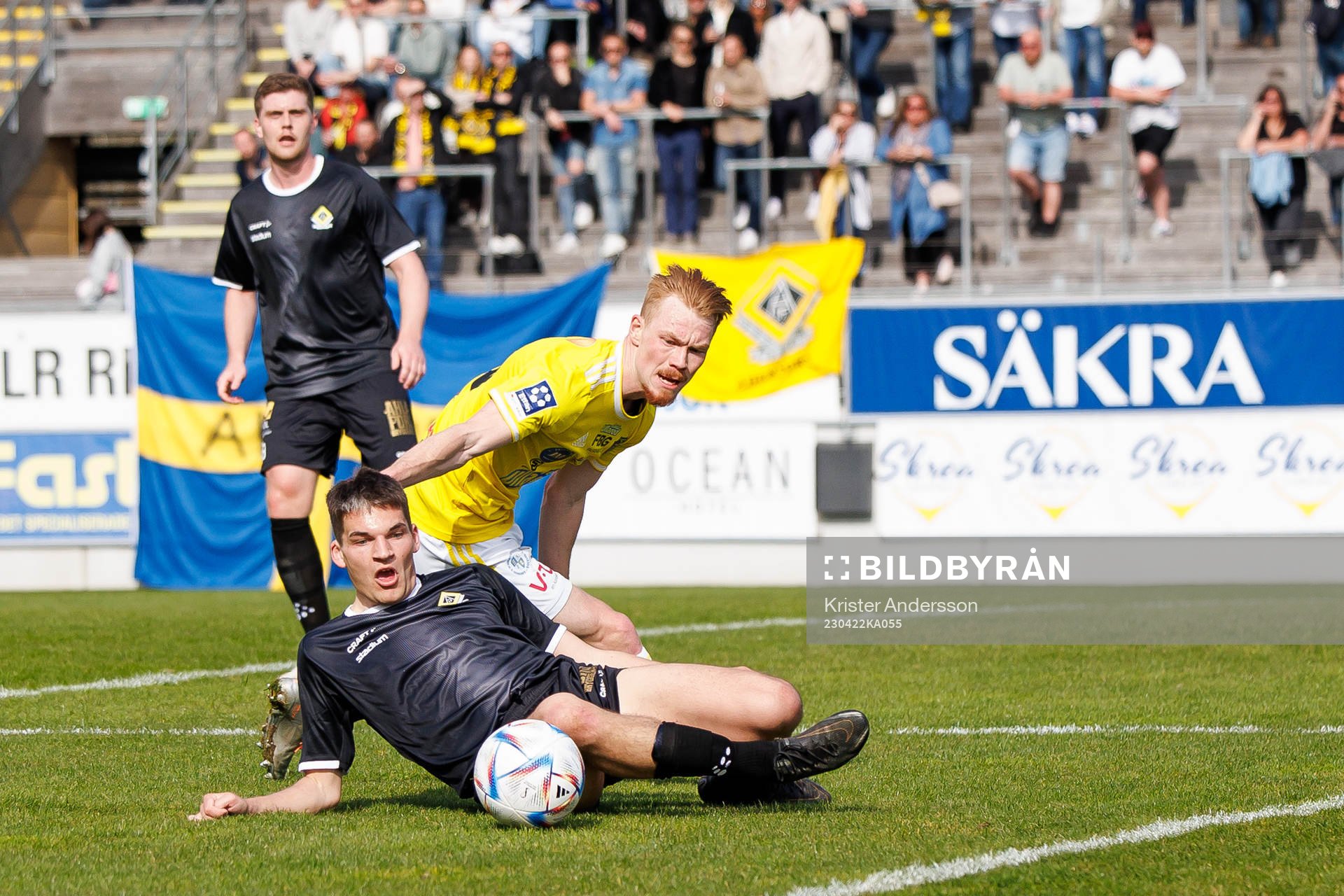 Ahlafors Nils Strandahl och Falkenbergs Linus Borgström
