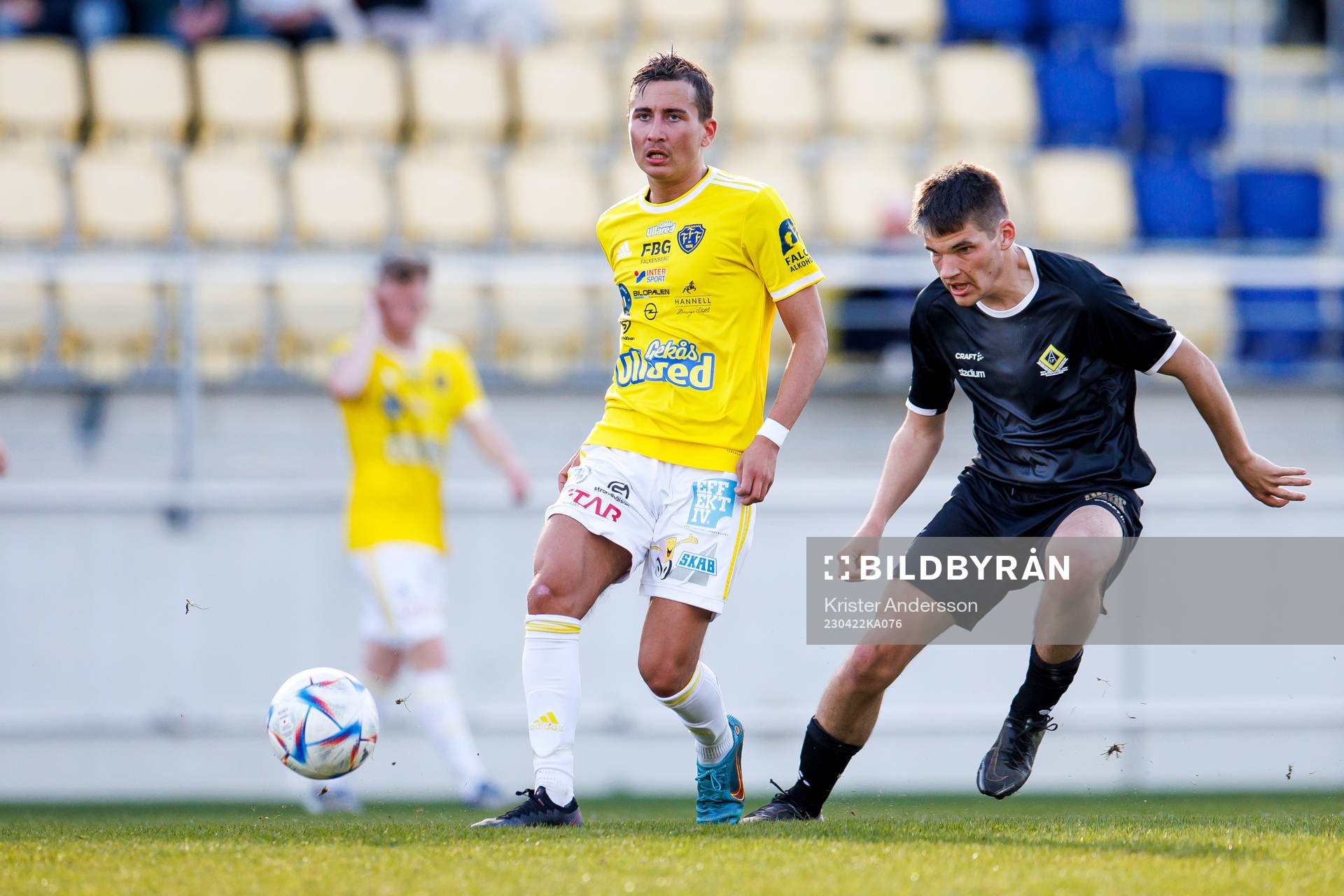 Falkenbergs Sewen Emilov och Ahlafors Nils Strandahl