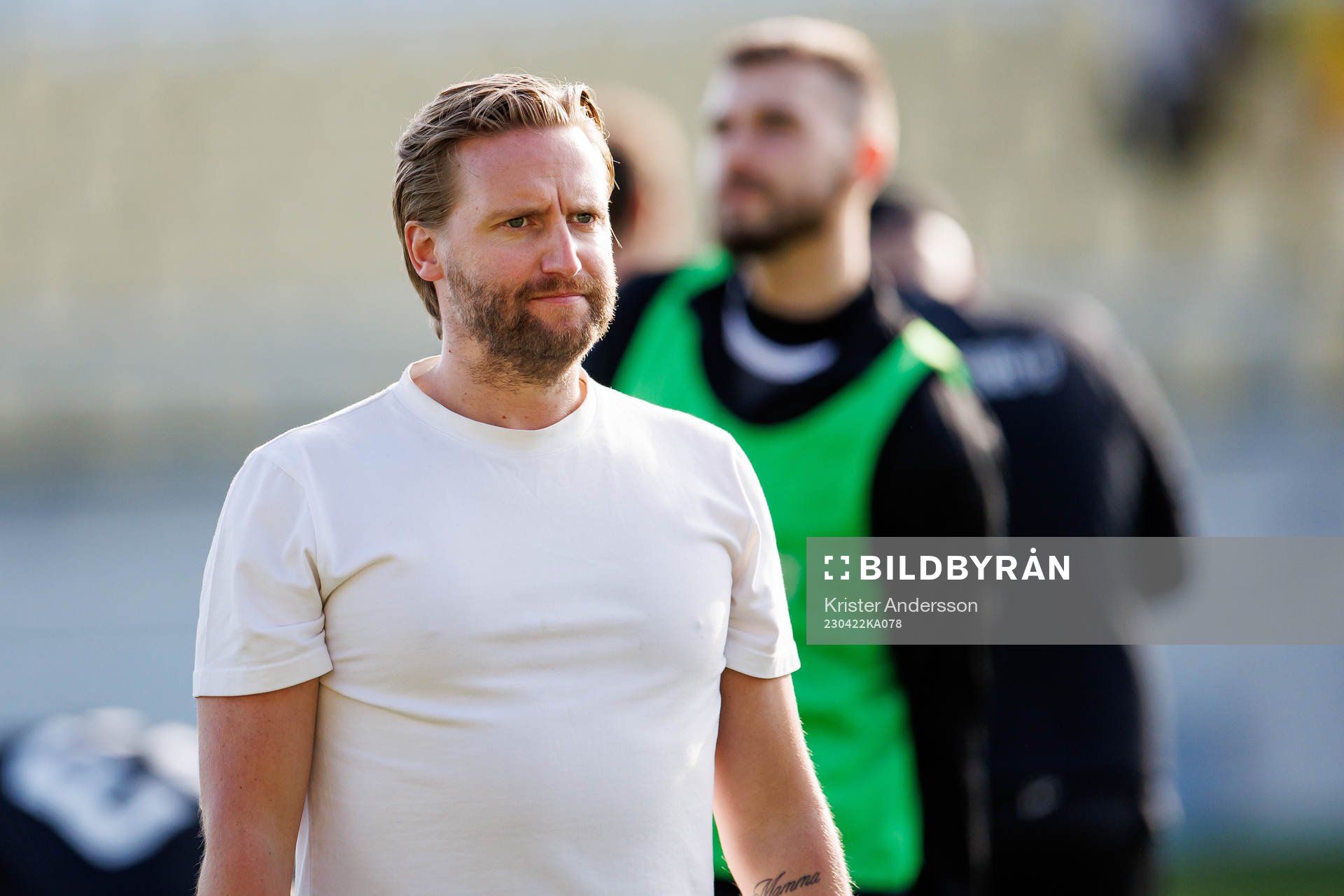 Ahlafors tränare Niklas Tidstrand