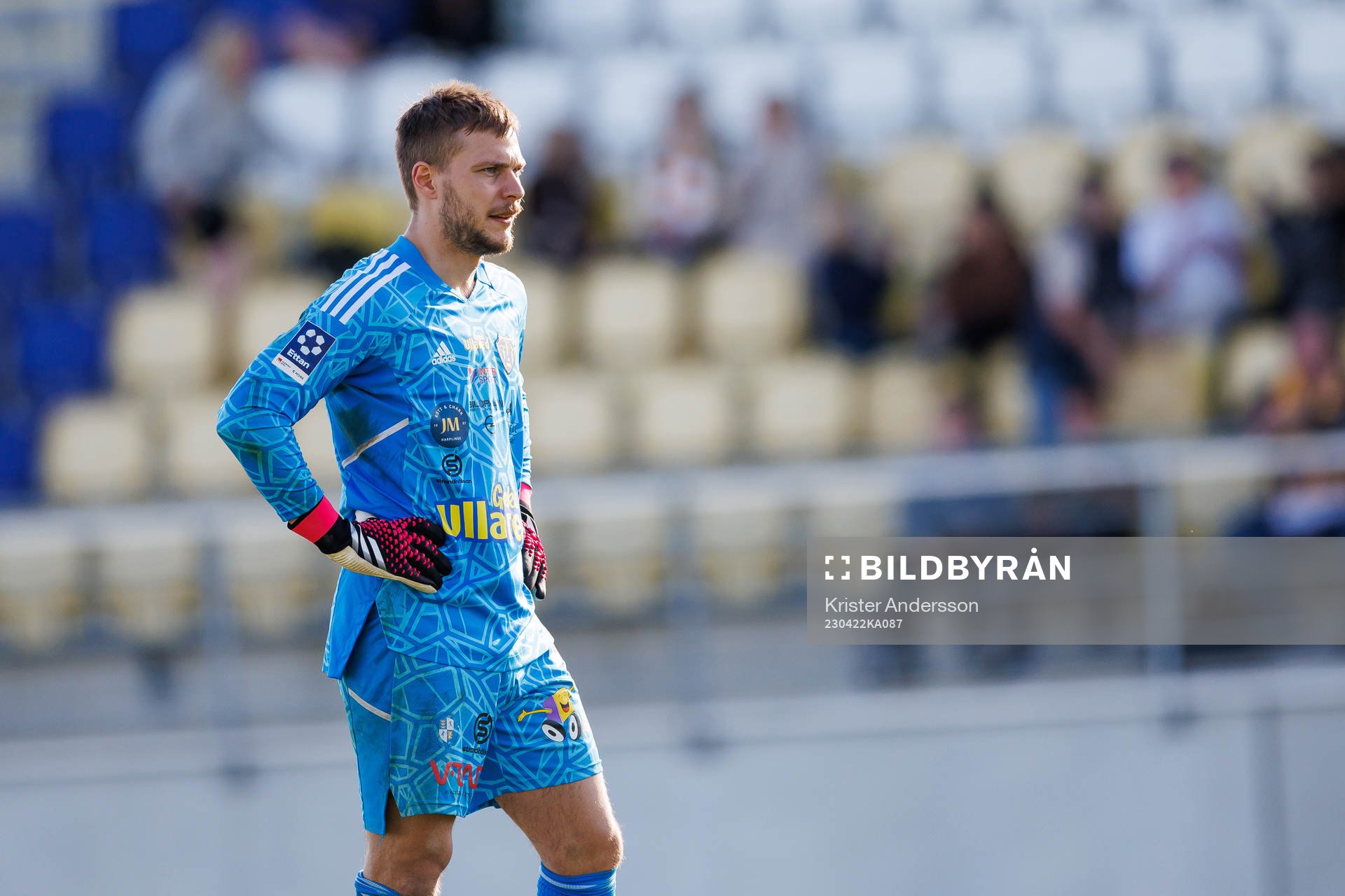 Falkenbergs målvakt Anton Andersson