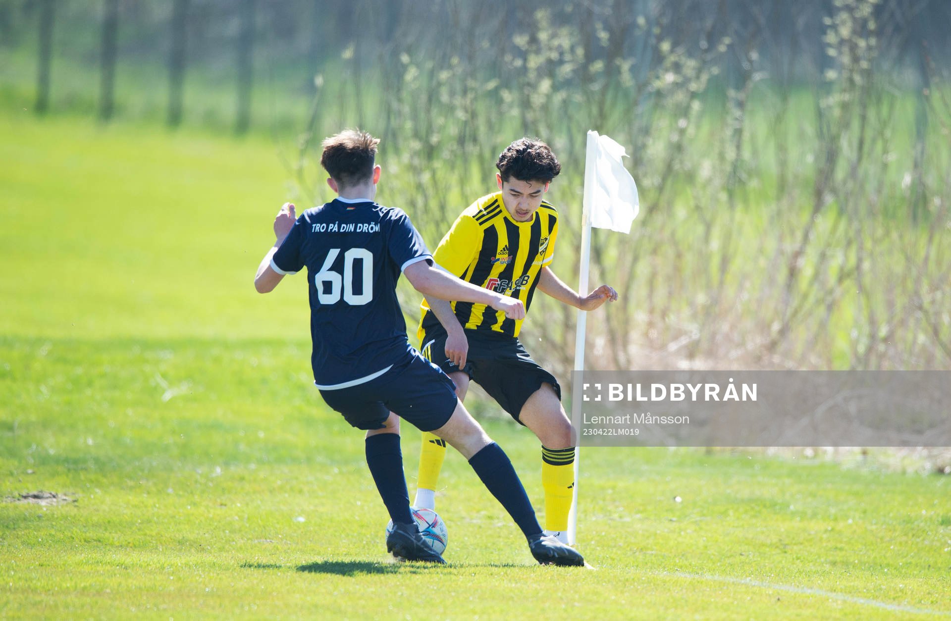 IFK Hässleholms Alireza Nasari i matchen i U17 mellan IFK