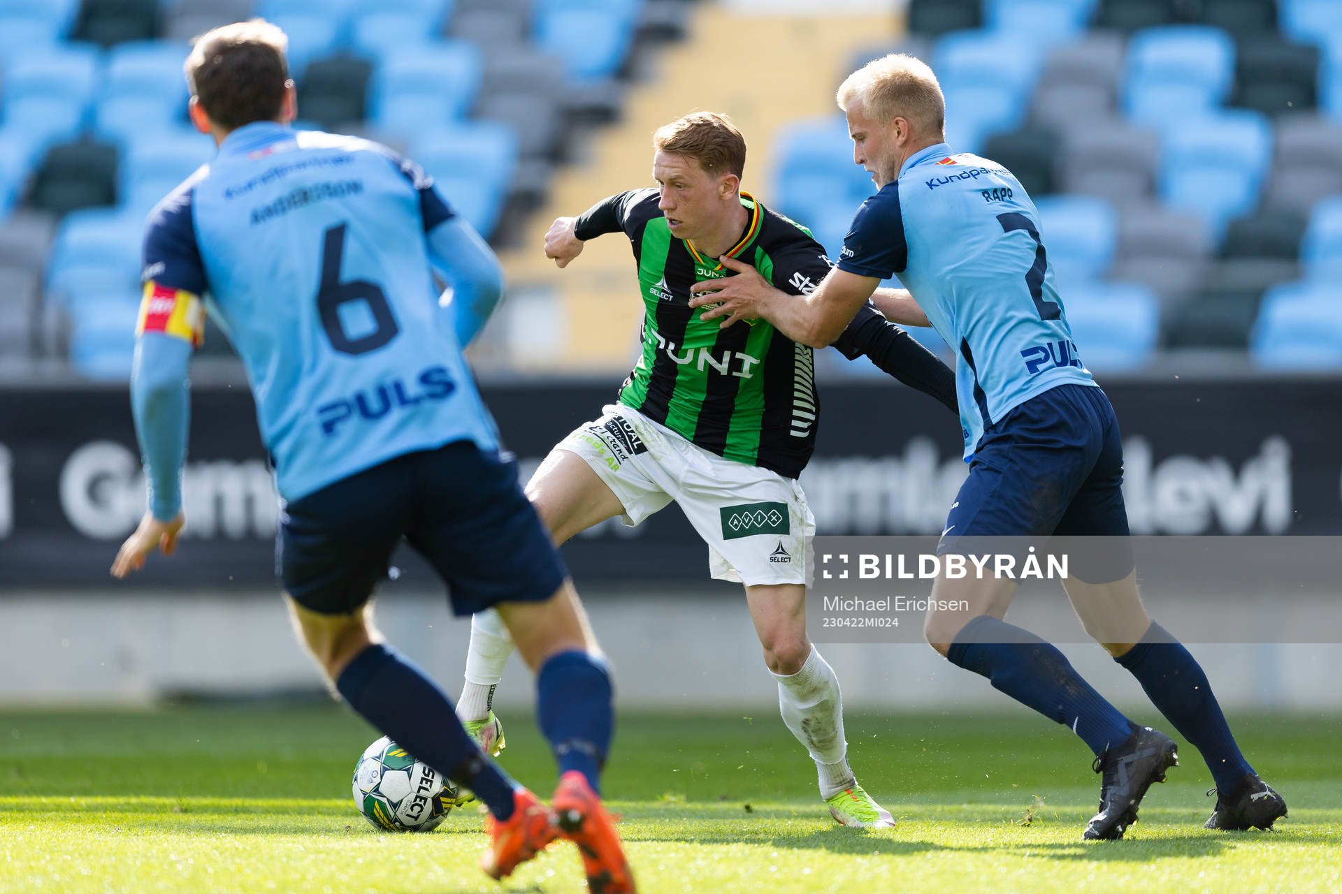 GAIS Julius Lindberg och Landskronas Johan Rapp
