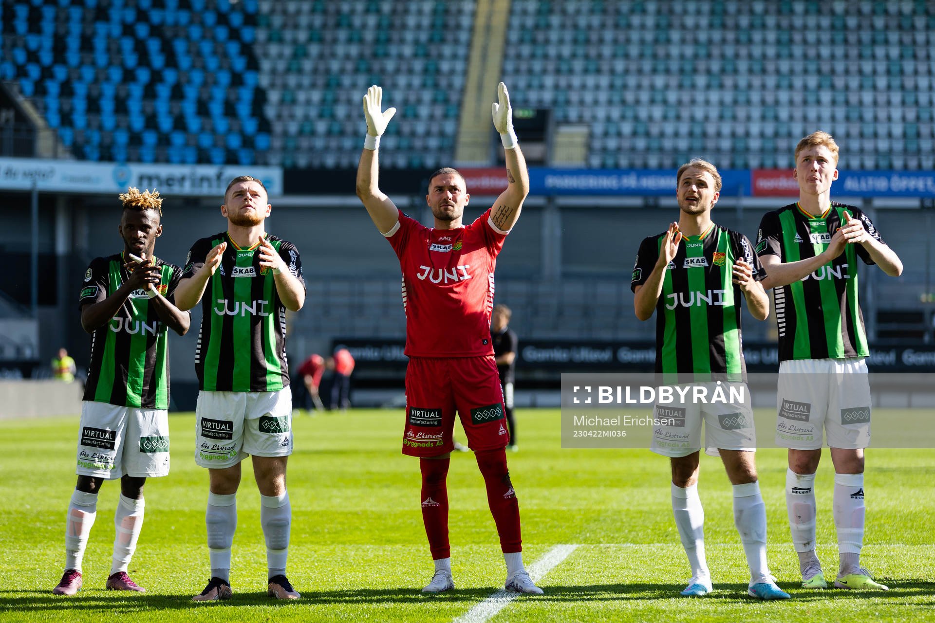 GAIS Richard Emeka Friday, Dino Salihovic, målvakt Mergim