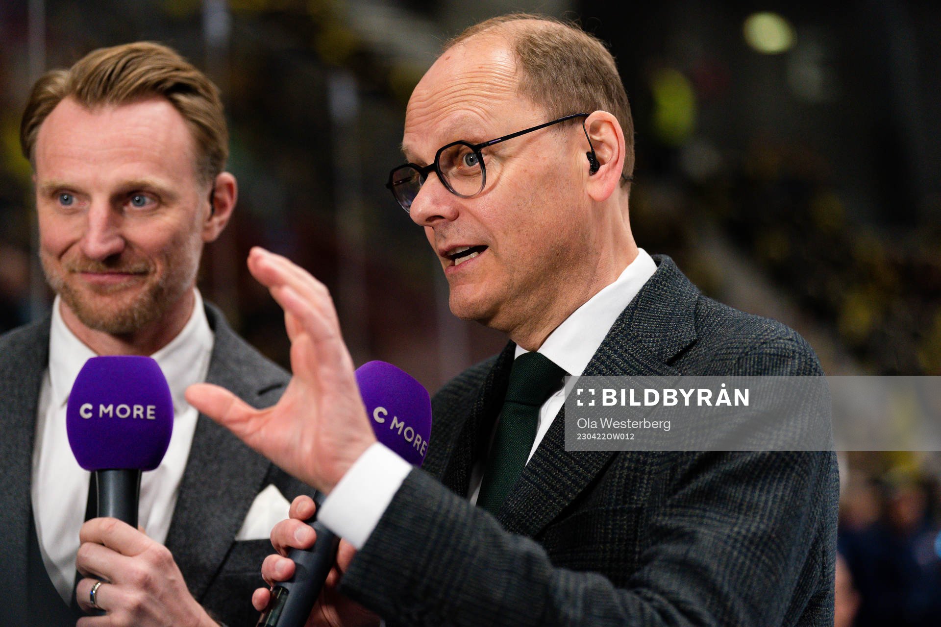 Cmores Niklas Kronvall och Lasse Granqvist