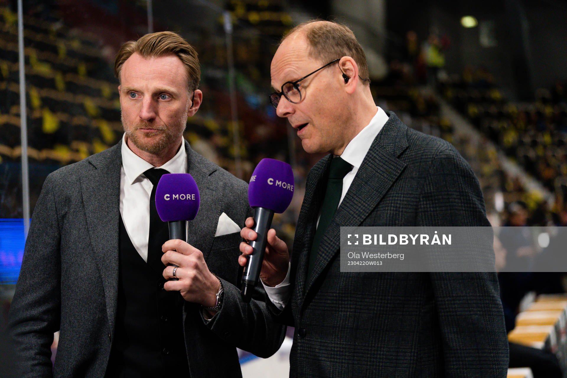 Cmores Niklas Kronvall och Lasse Granqvist