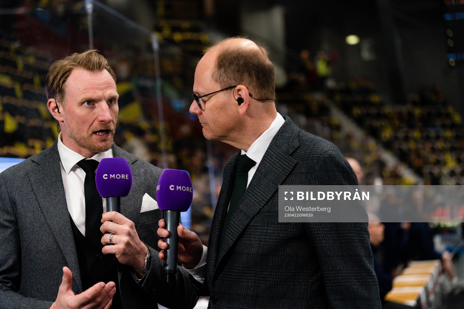 Cmores Niklas Kronvall och Lasse Granqvist