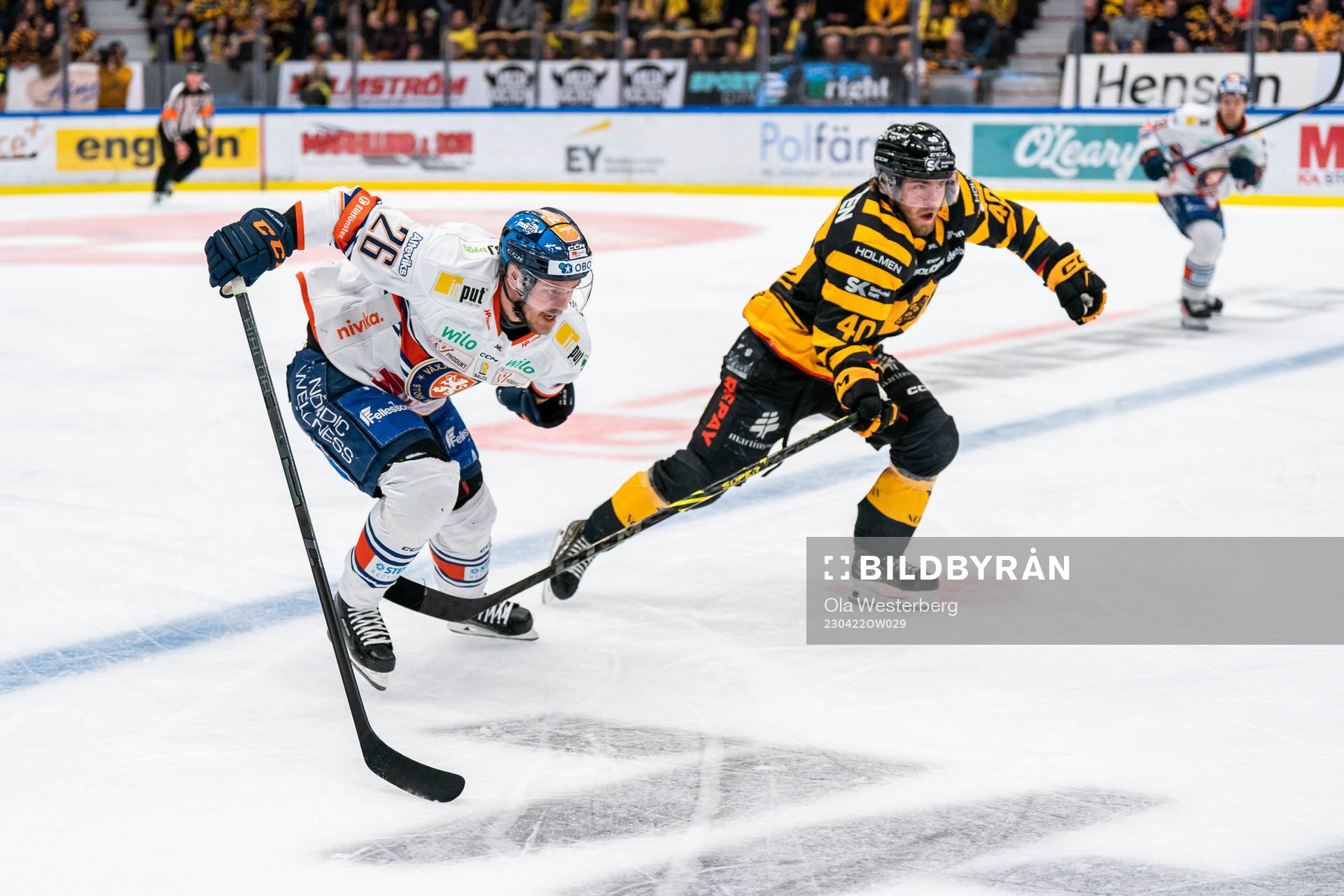 Växjös Joel Kellman och Skellefteås Andreas Wingerli