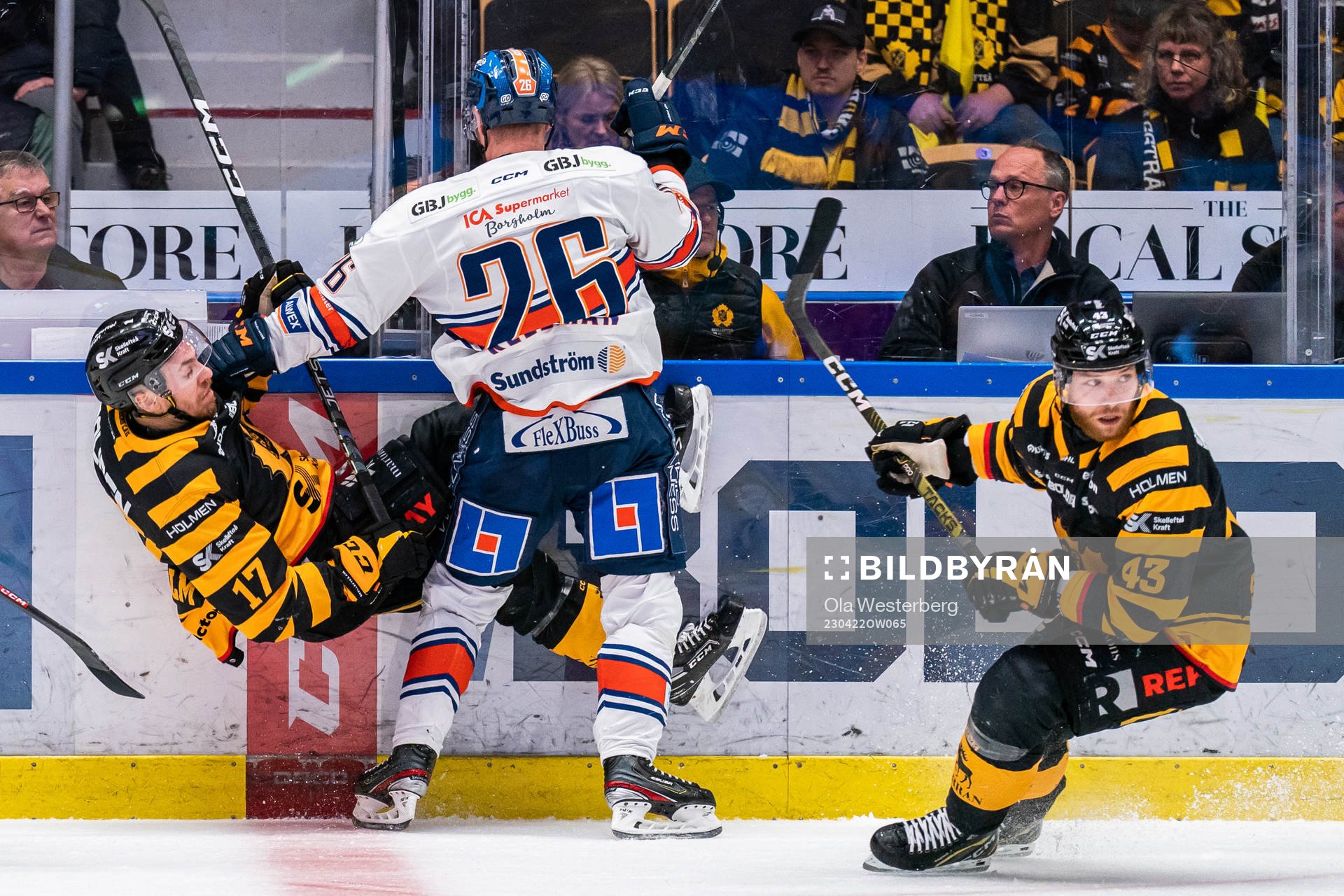 Skellefteås Pär Lindholm och Filip Sandberg