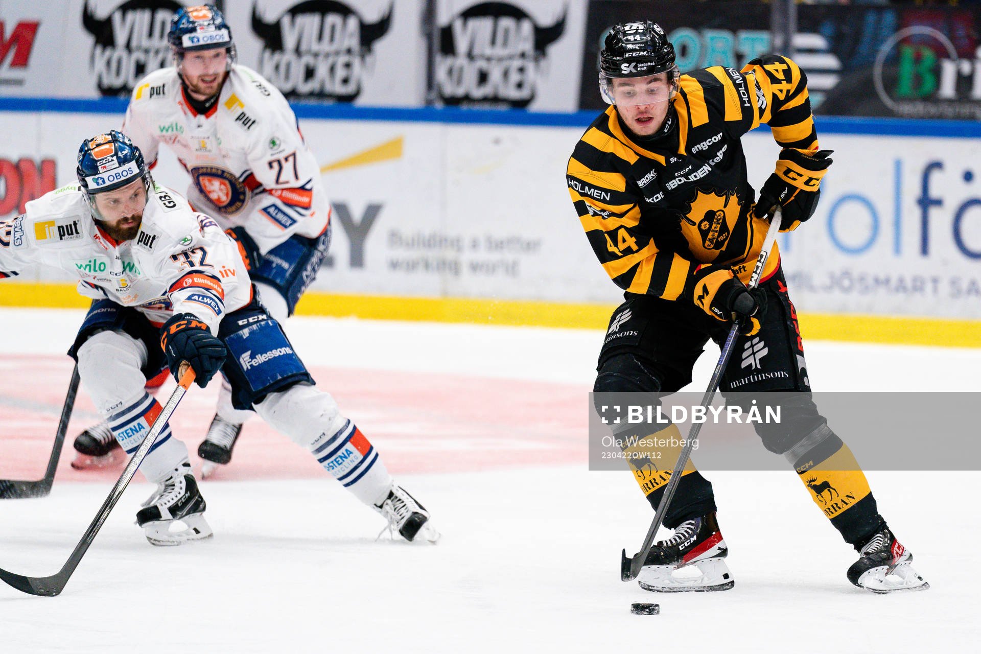 Växjös Lukas Bengtsson och Skellefteås Elias Salomonsson