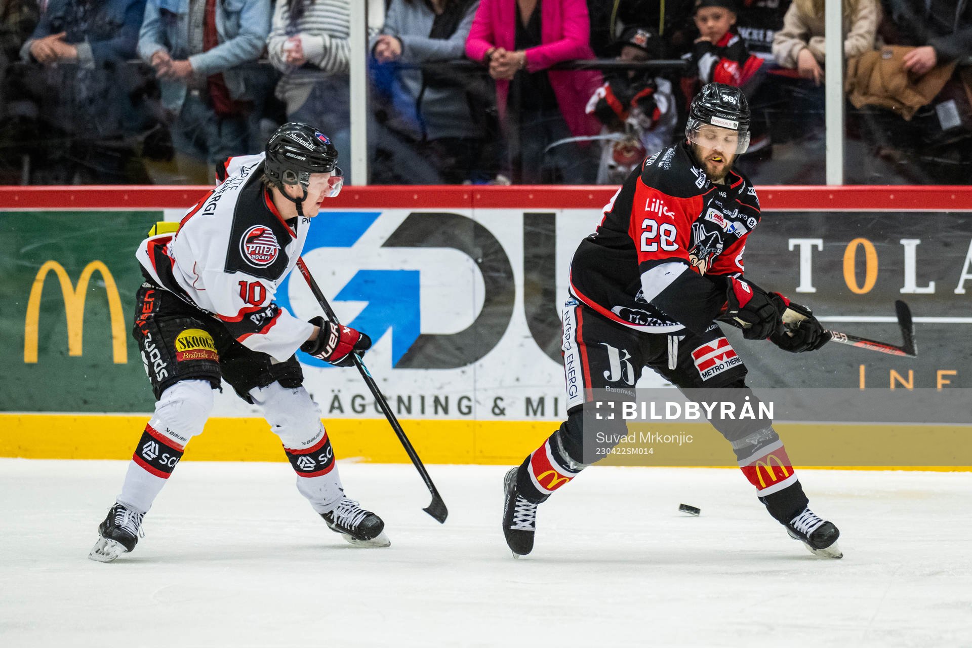 Piteås Ludvig Stenvall och Nybros Sebastian Borg
