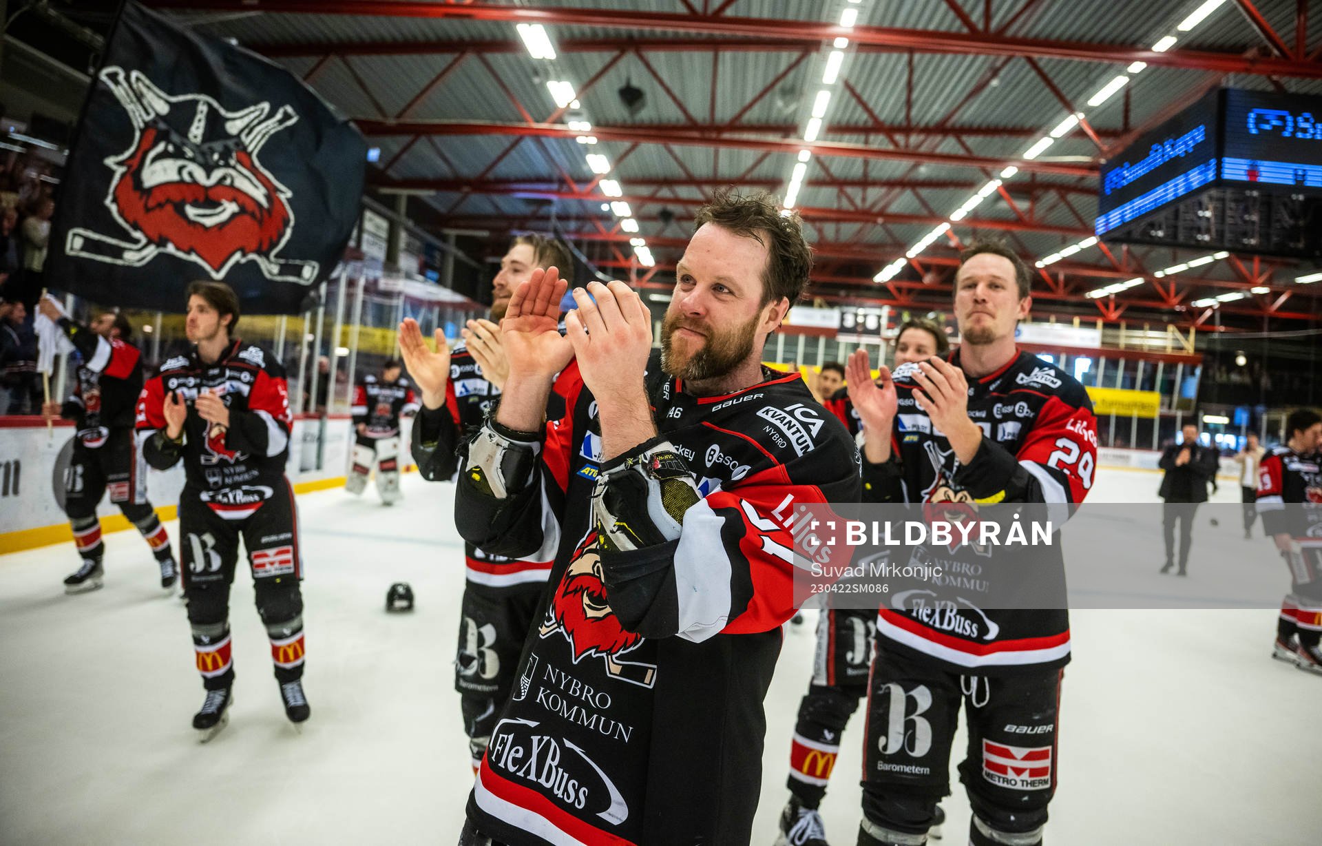 Nybros Niklas Dahlberg jublar