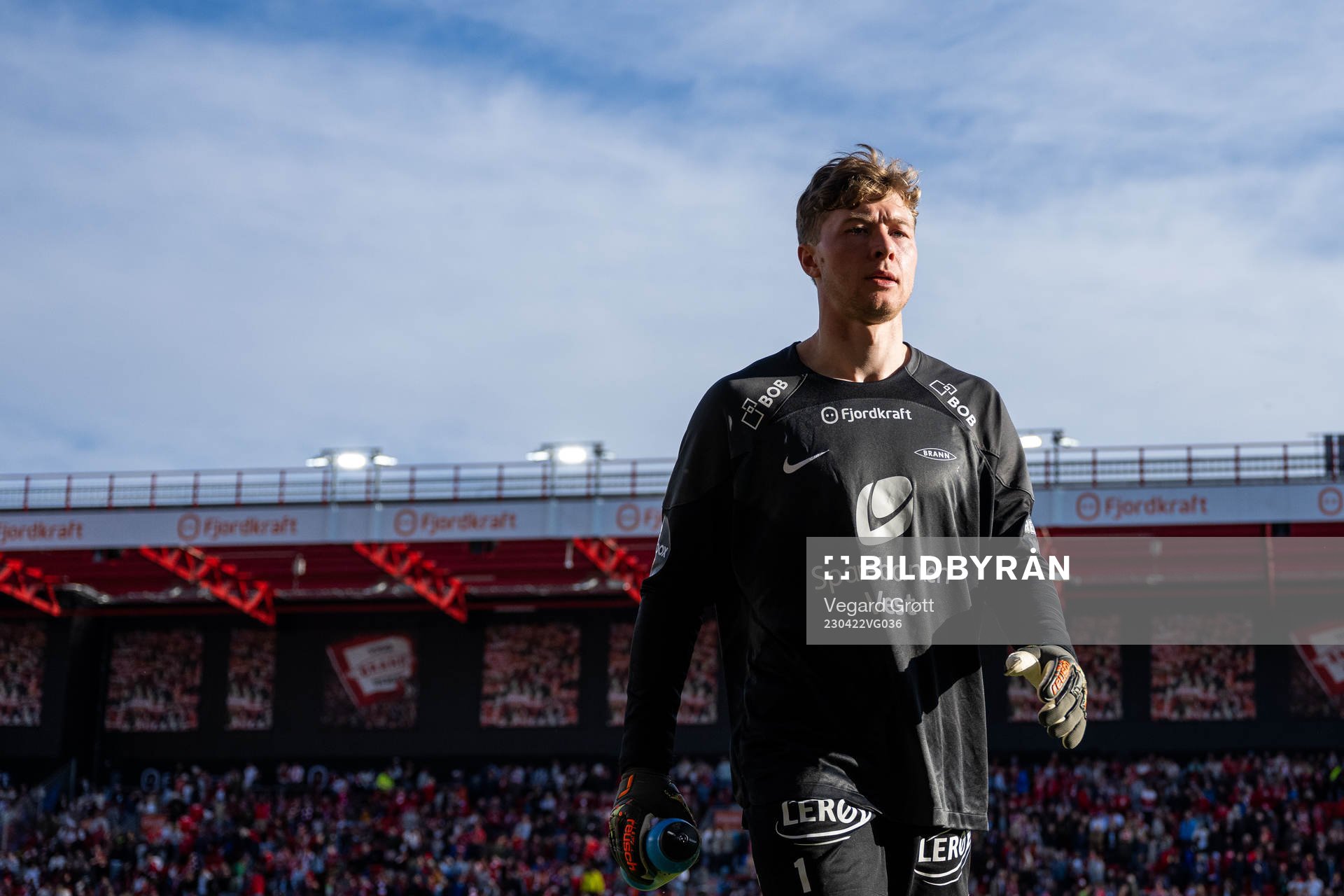 goalkeeper Mathias Dyngeland of Brann