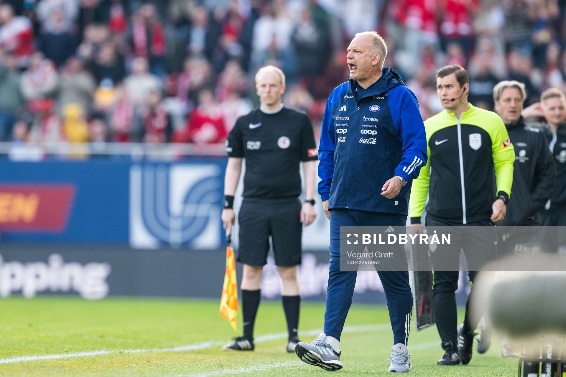 Head coach Dag-Eilev Fagermo of Vålerenga