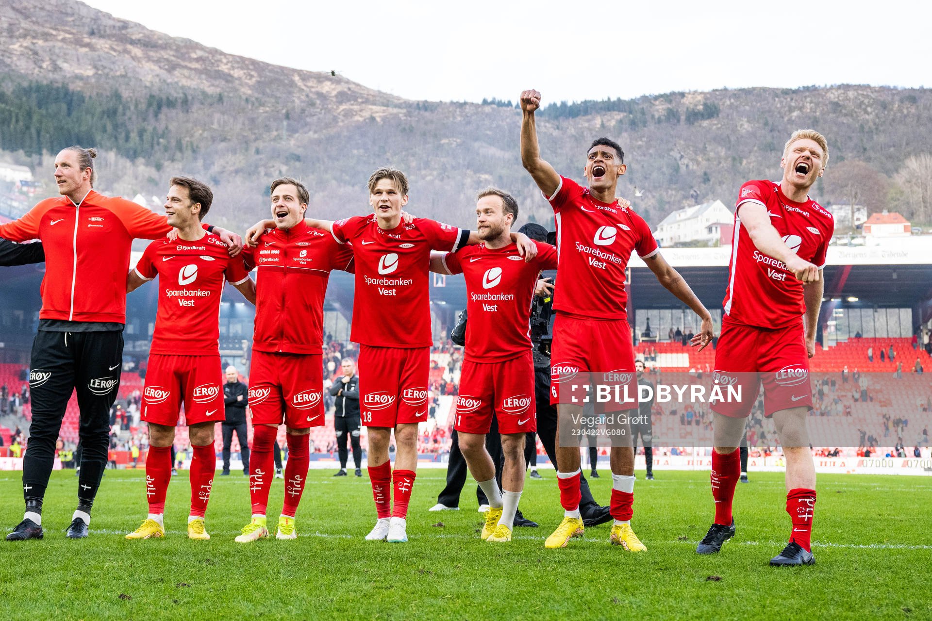 Japhet Sery Larsen and Sivert Heltne Nilsen of Brann
