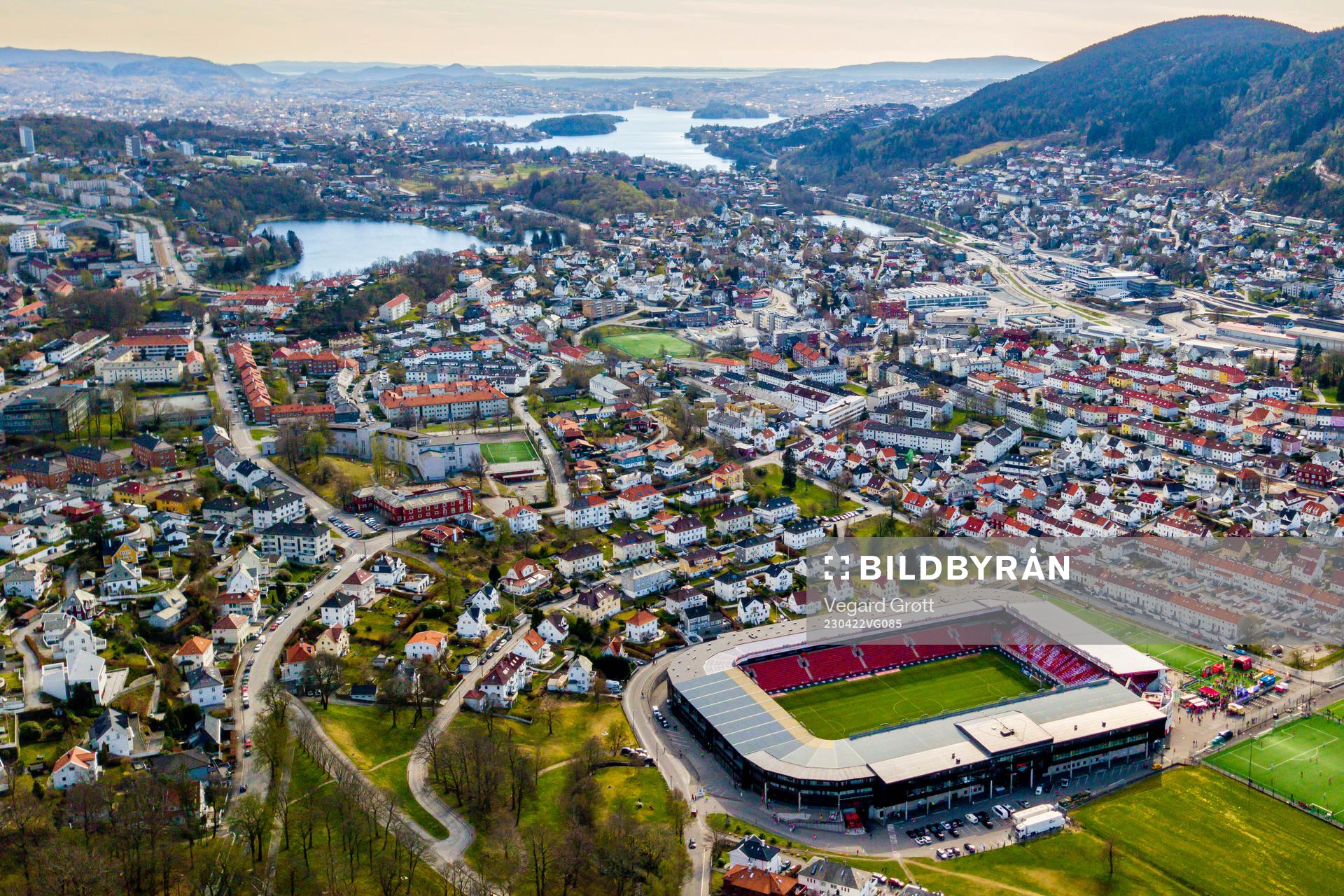 General view of Brann stadion