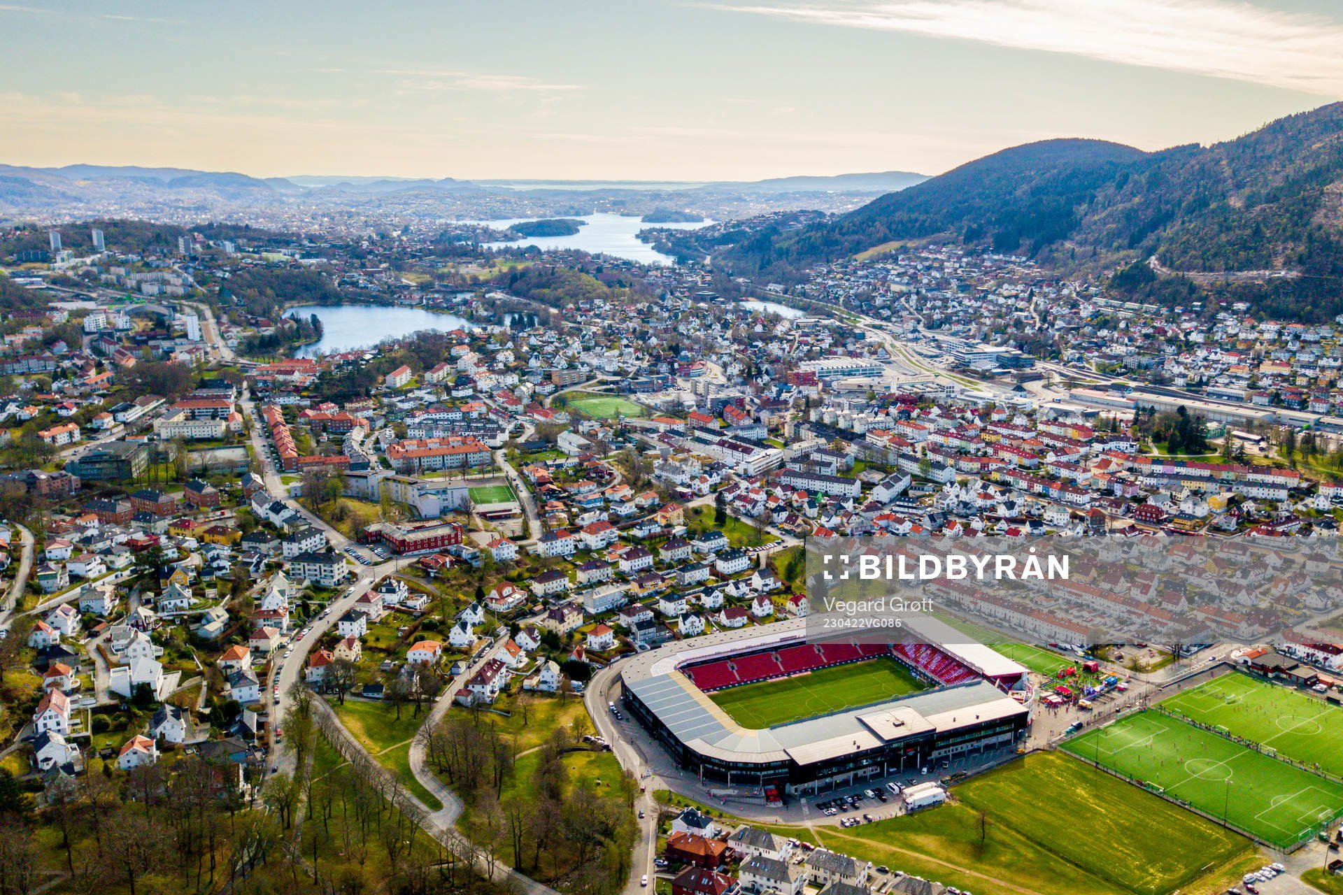 General view of Brann stadion