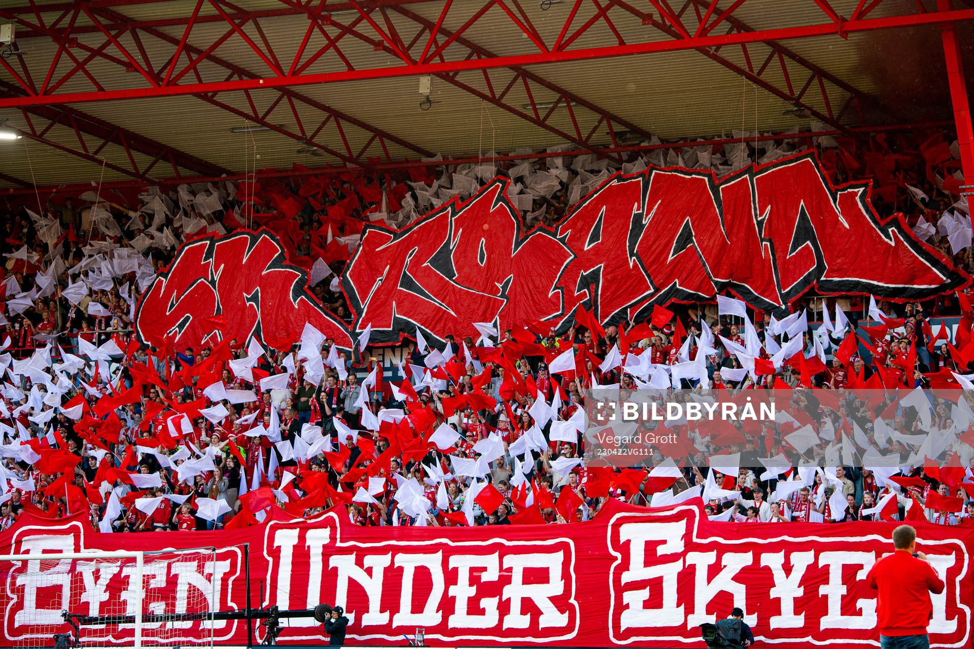 during the Eliteserien football match between Brann and