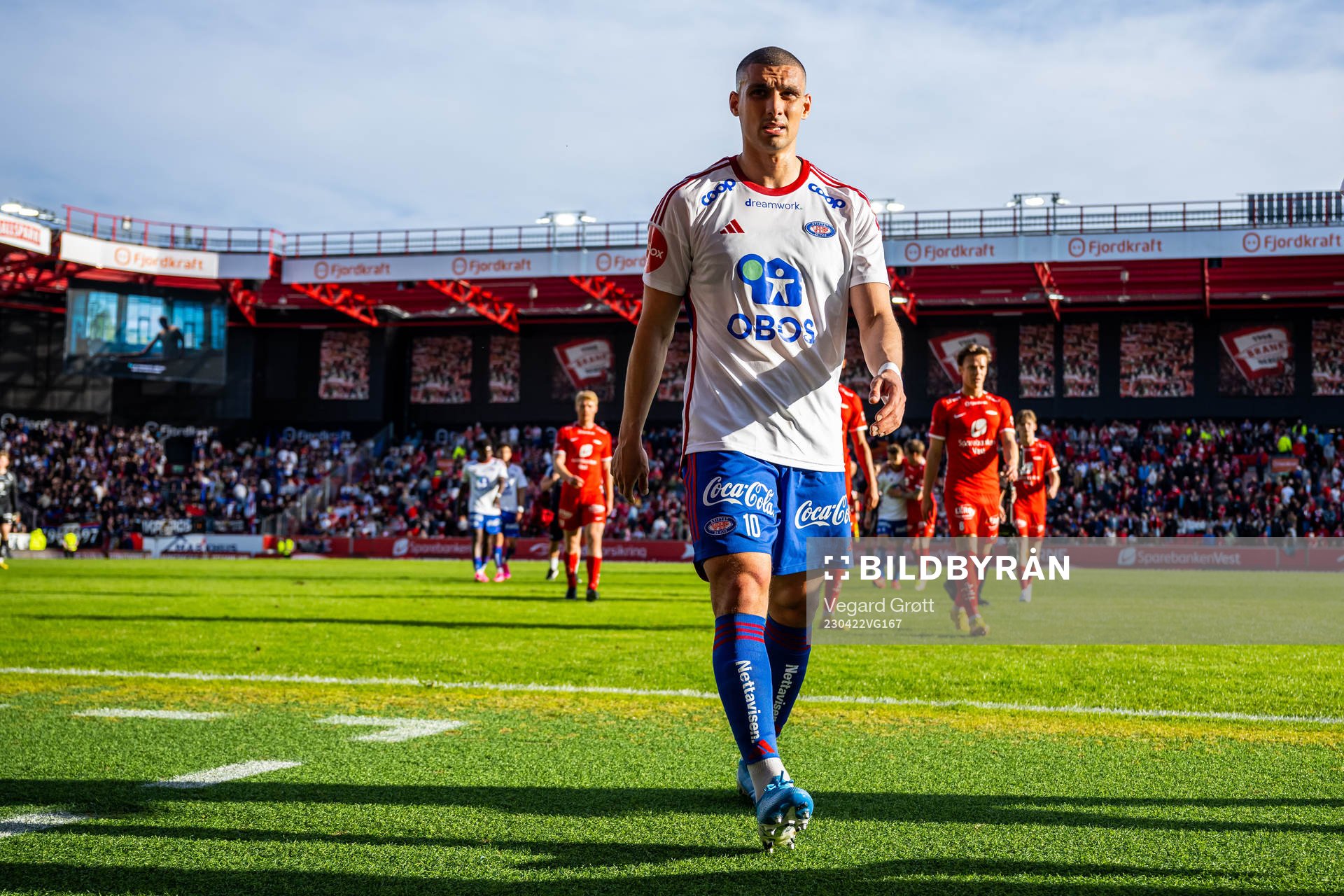 Mohamed Ofkir of Vålerenga at half-time