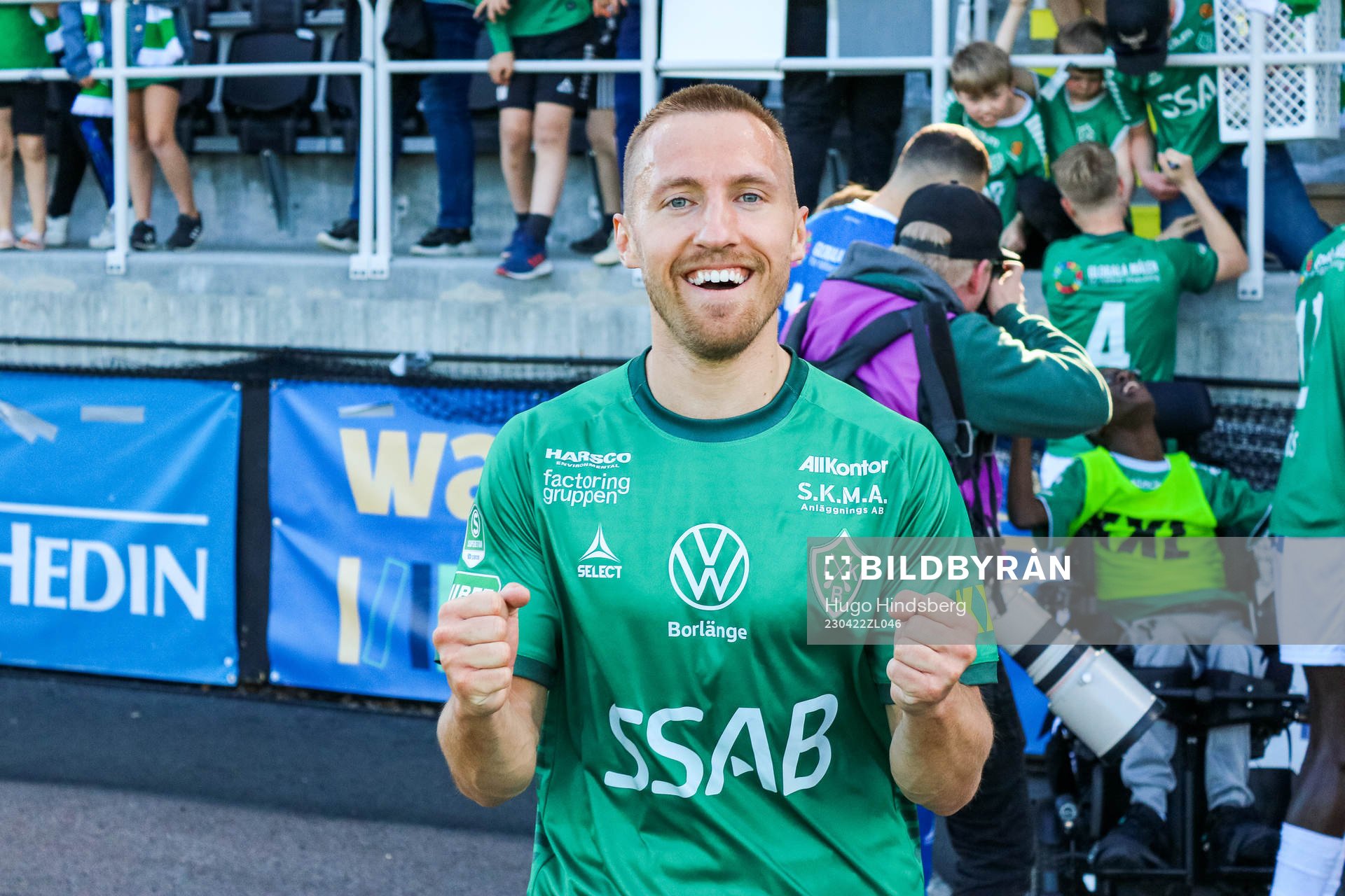 Brages Jacob Stensson jublar