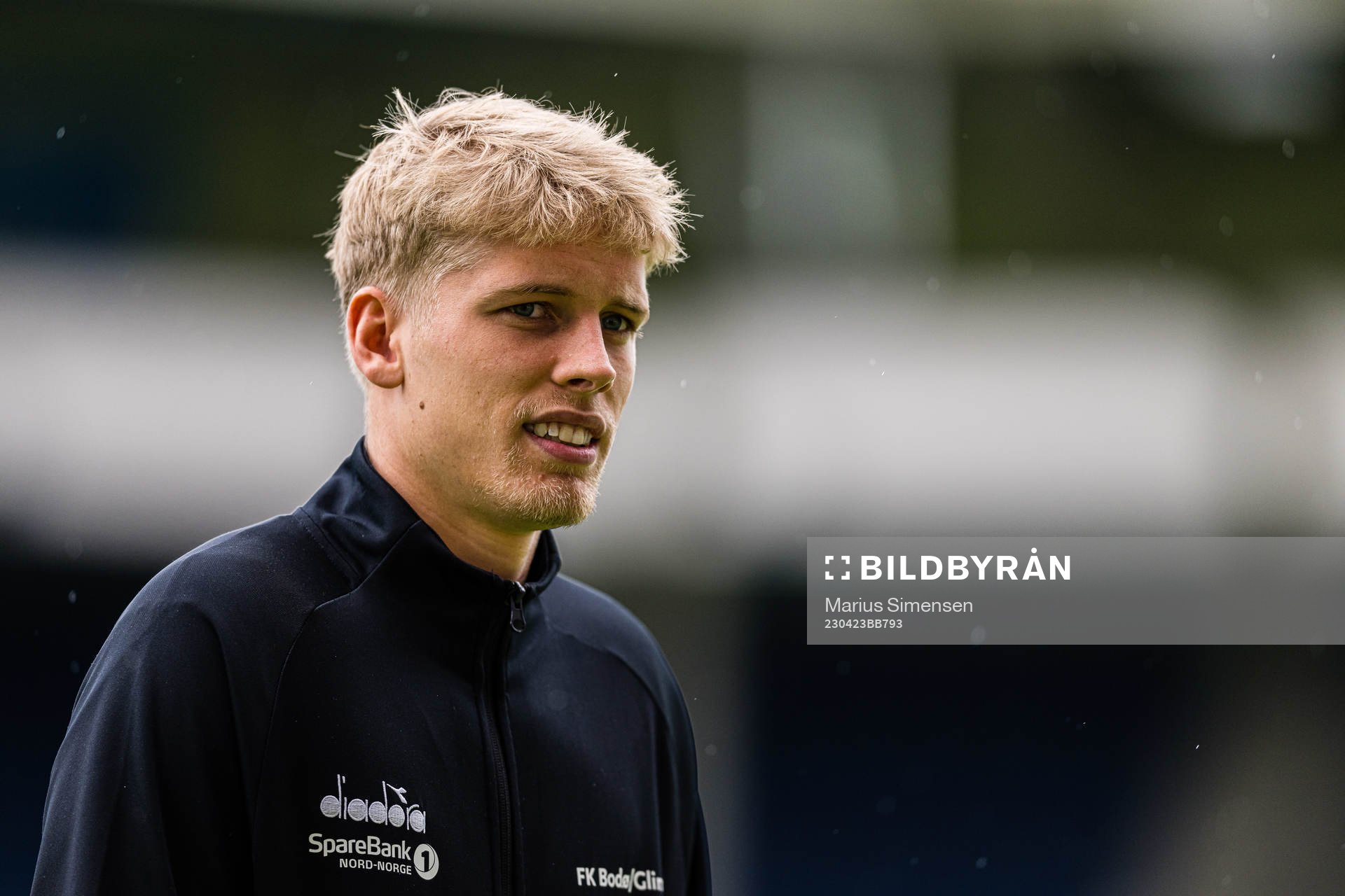 Albert Grønbæk of Bodø/Glimt arrives