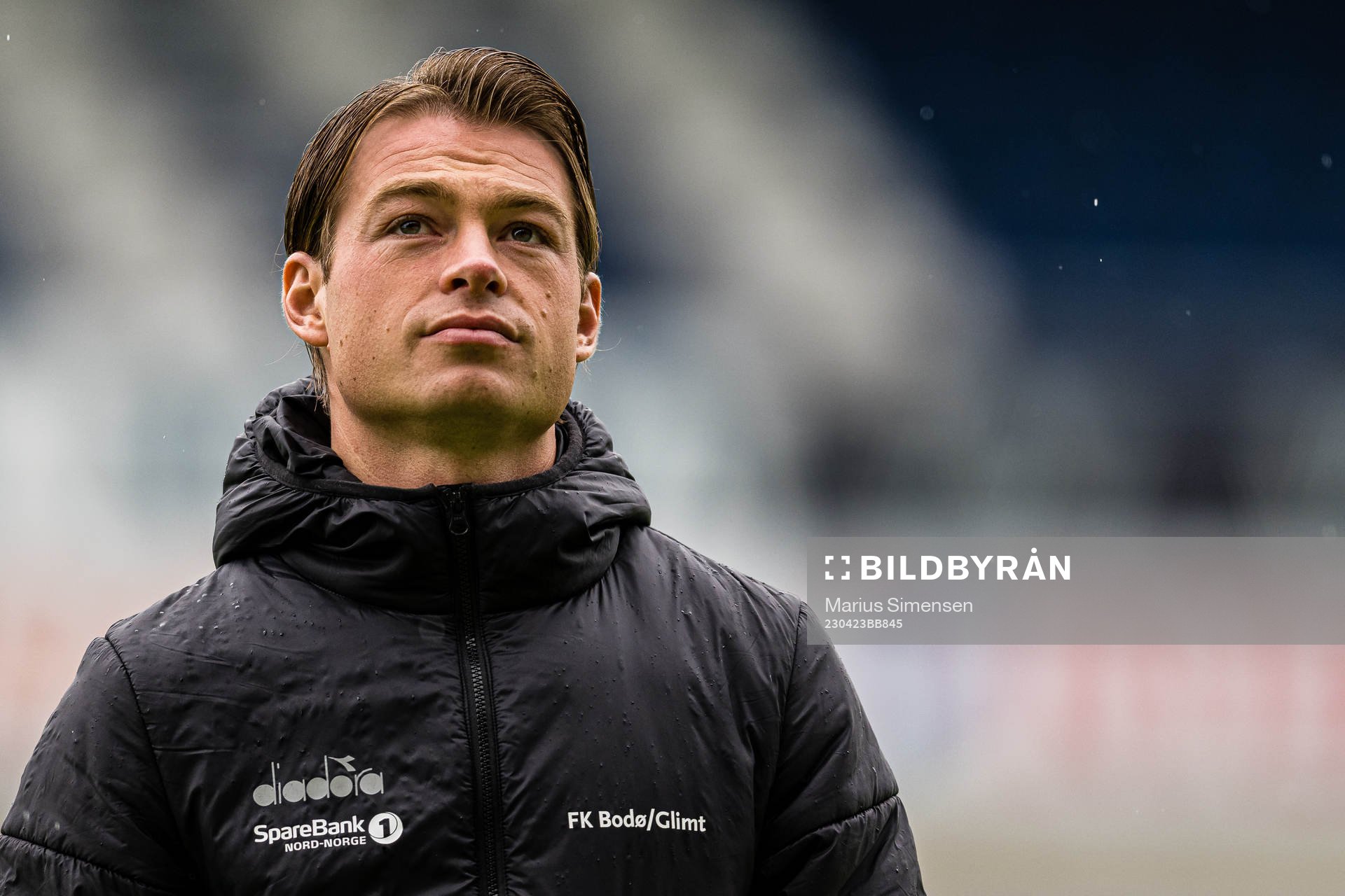 Patrick Berg of Bodø/Glimt arrives