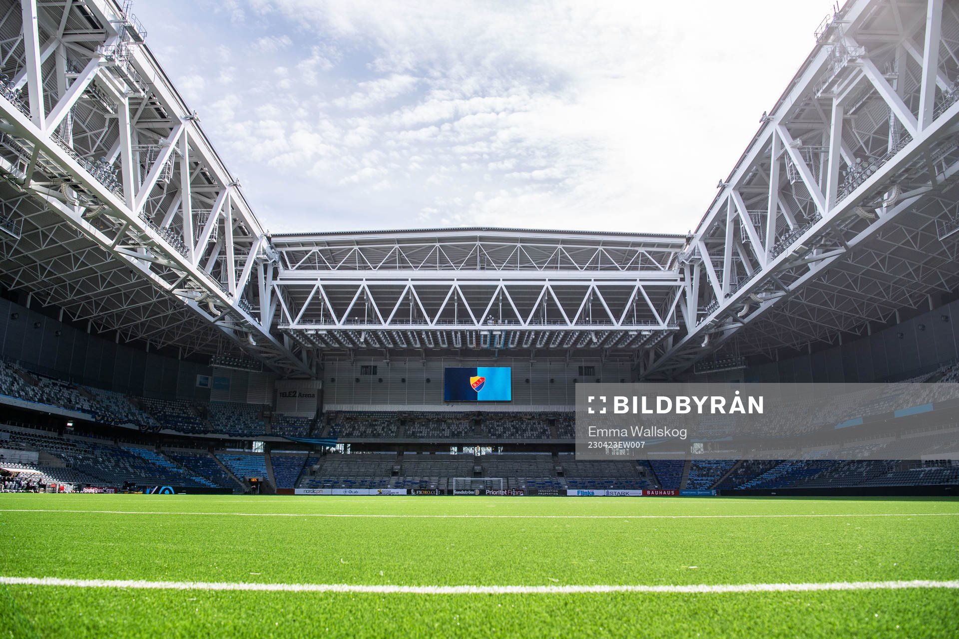Interiör av Tele2 Arena