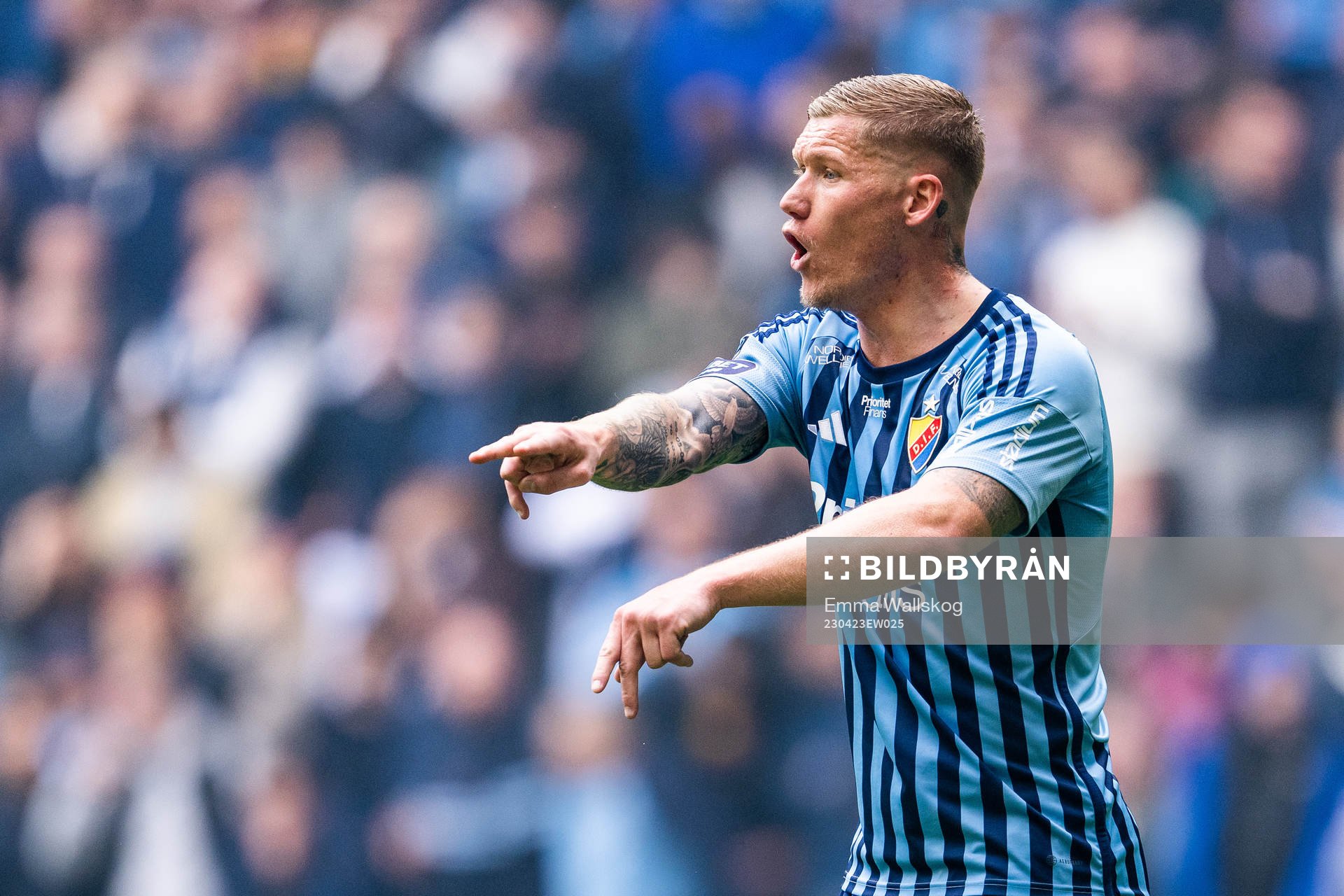 Djurgårdens Victor Edvardsen