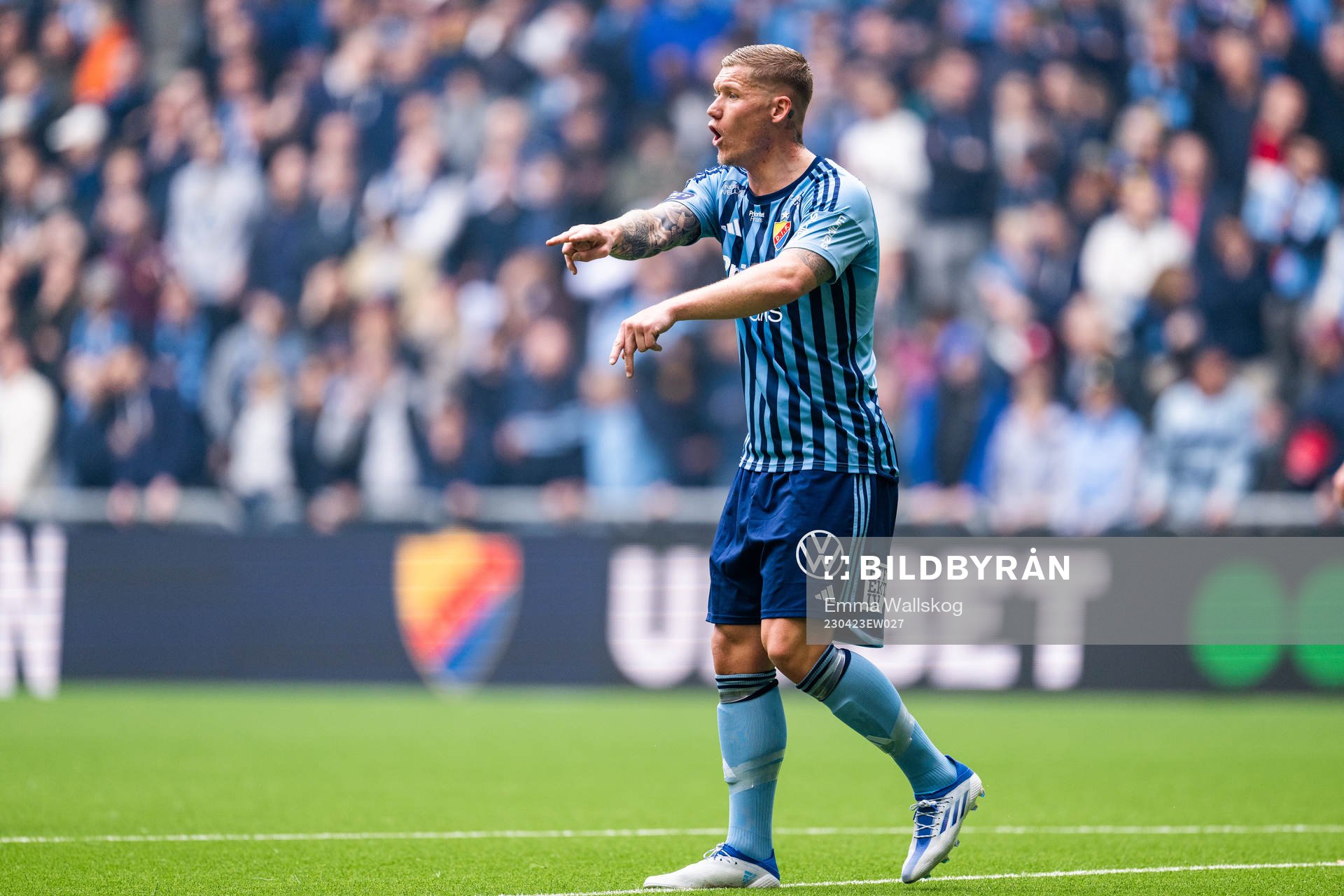 Djurgårdens Victor Edvardsen