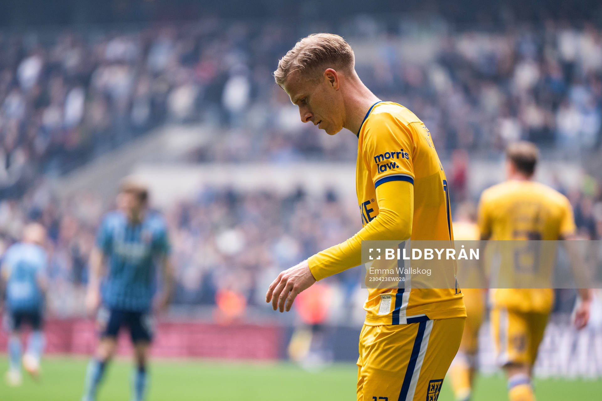 IFK Göteborgs Oscar Wendt deppar