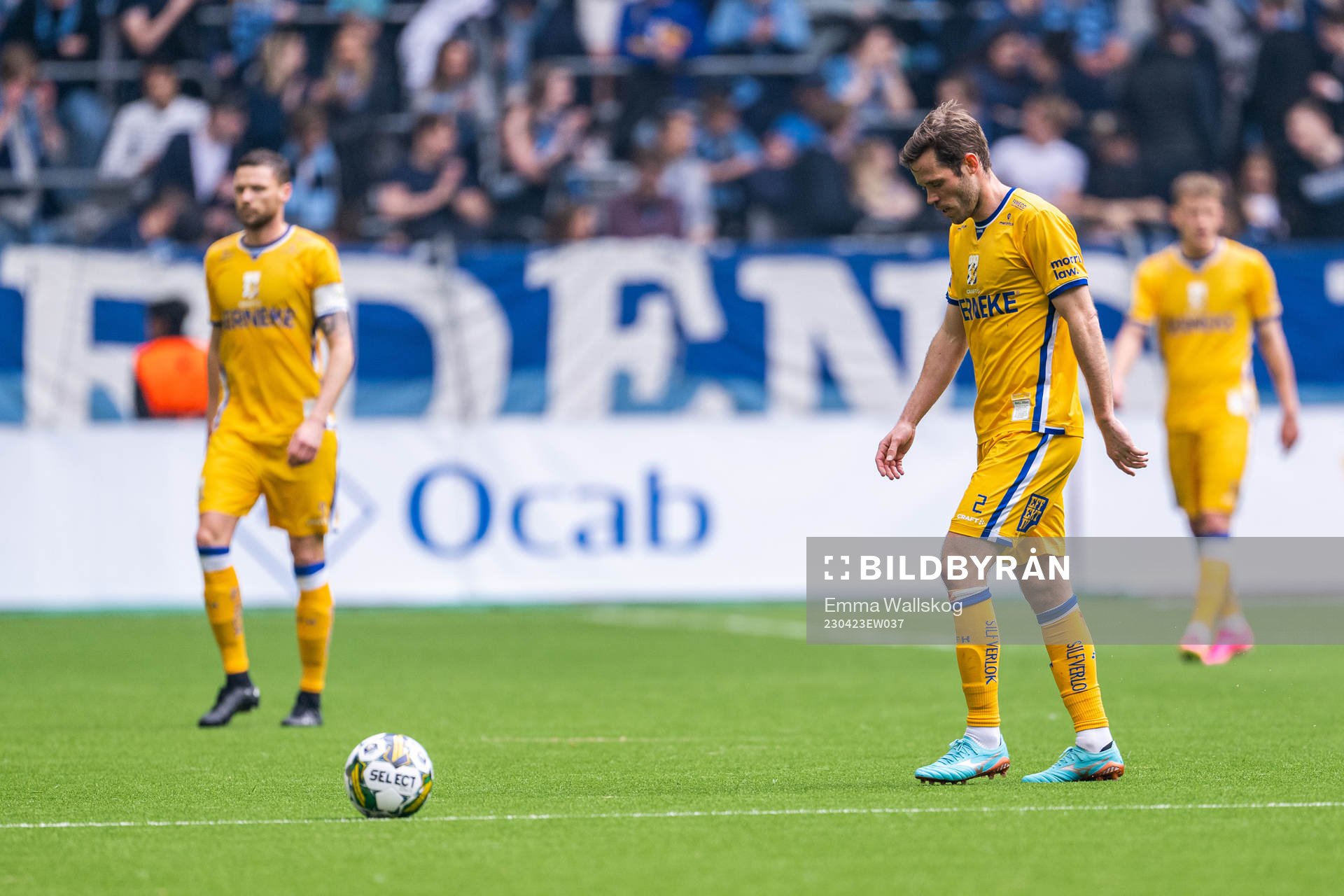 IFK Göteborgs Emil Salomonsson deppar i halvtid