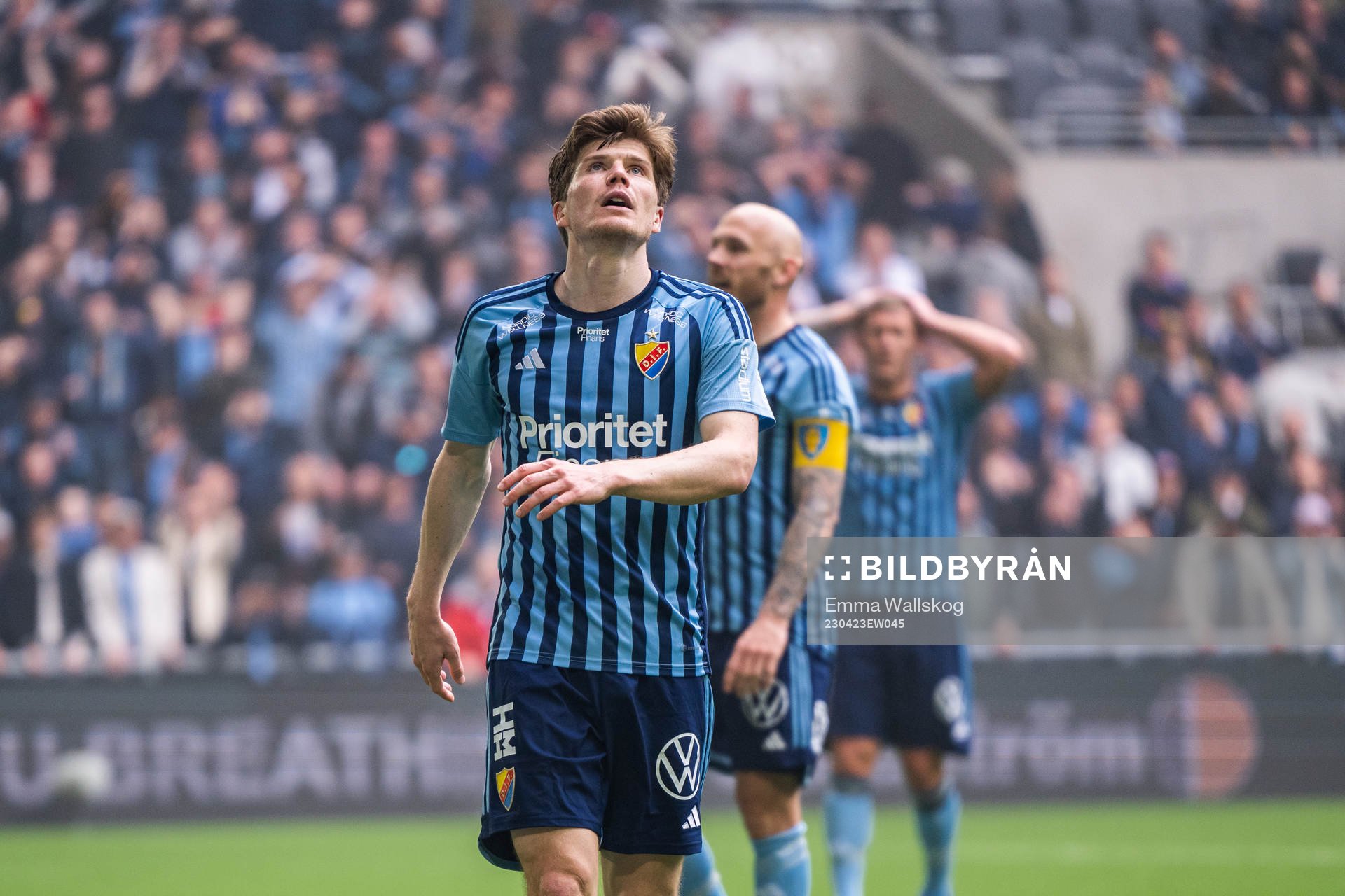 Djurgårdens Oliver Berg deppar