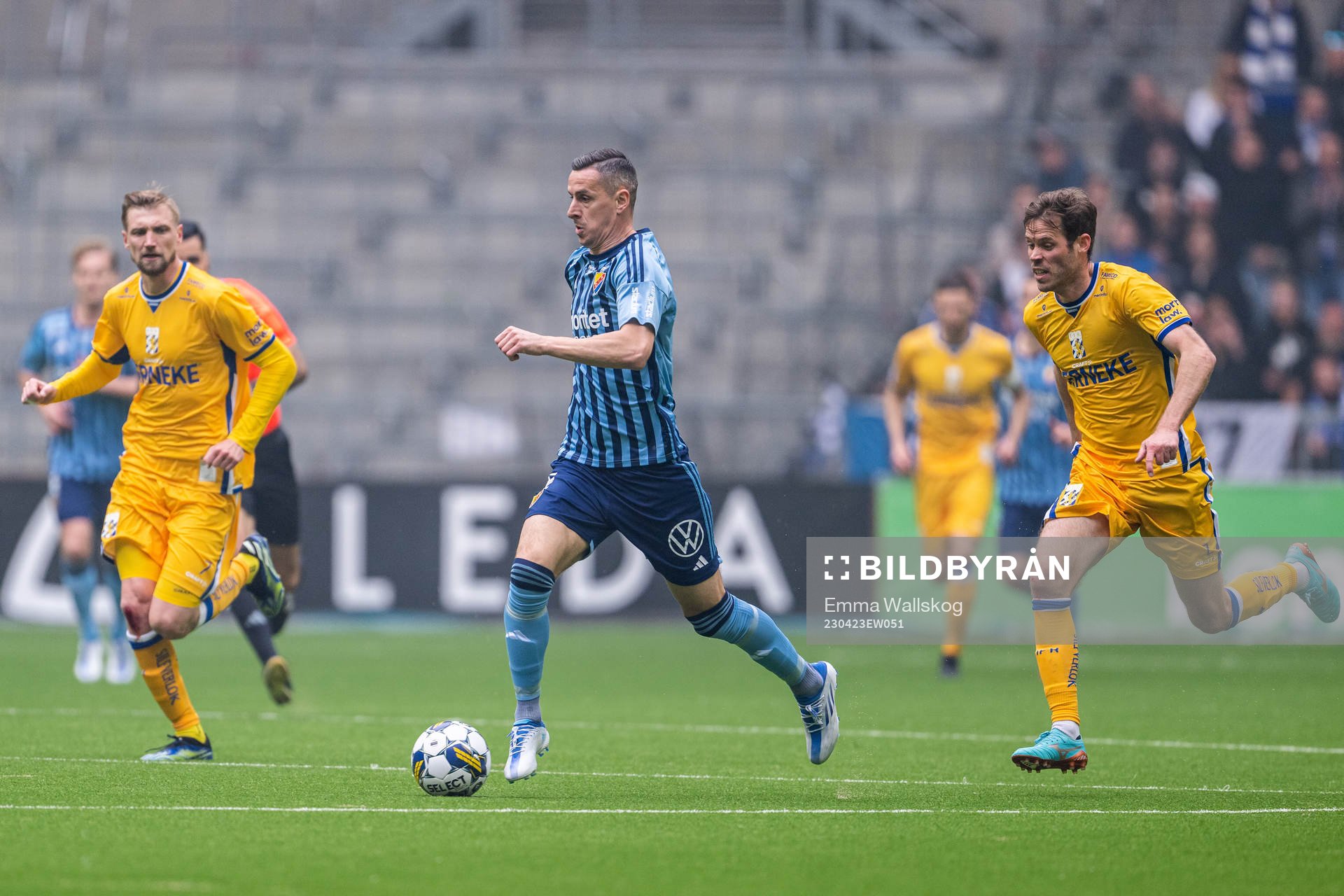 IFK Göteborgs Sebastian Eriksson och Emil Salomonsson
