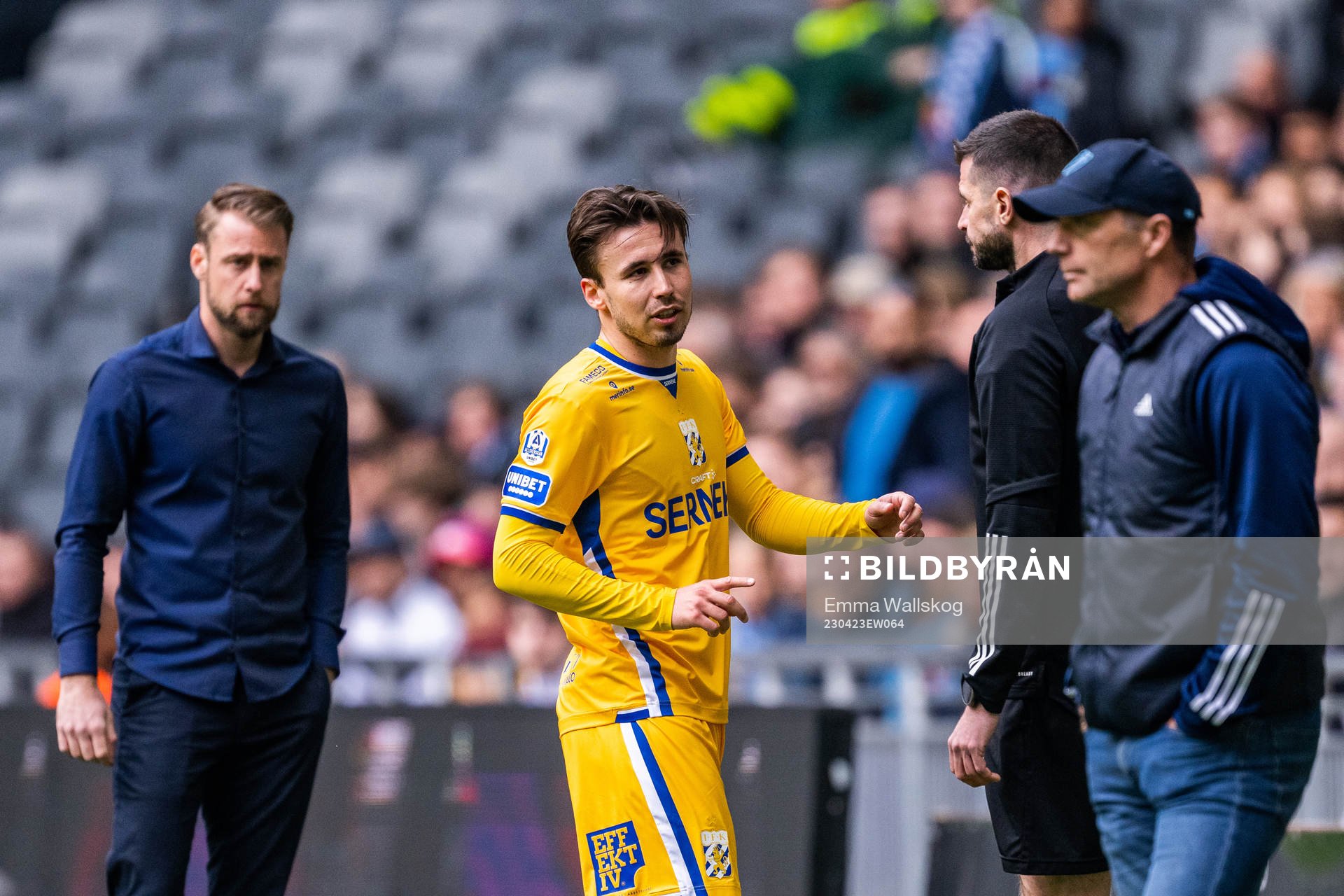 IFK Göteborgs Anders Trondsen deppar