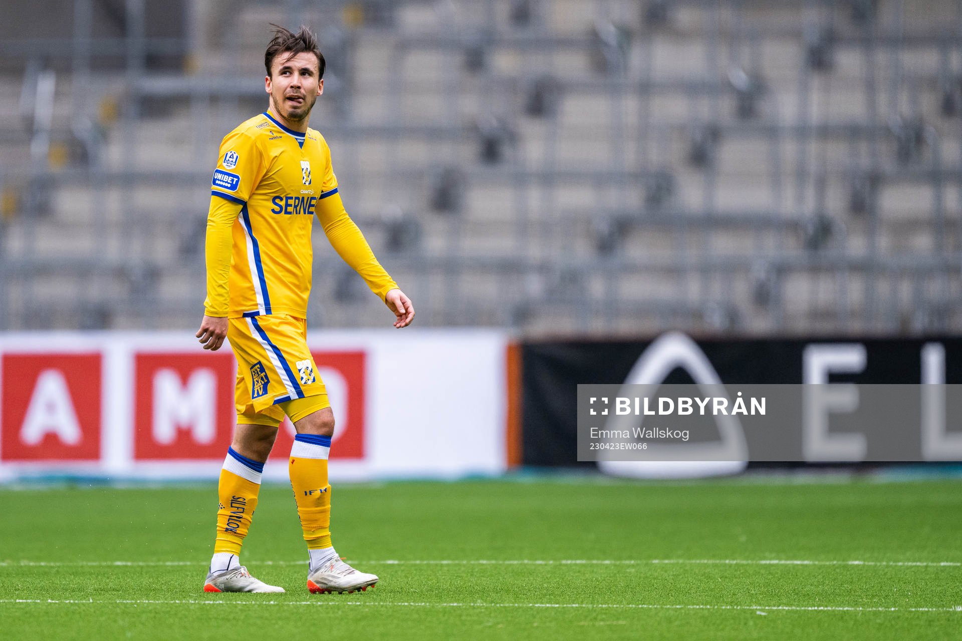 IFK Göteborgs Anders Trondsen deppar