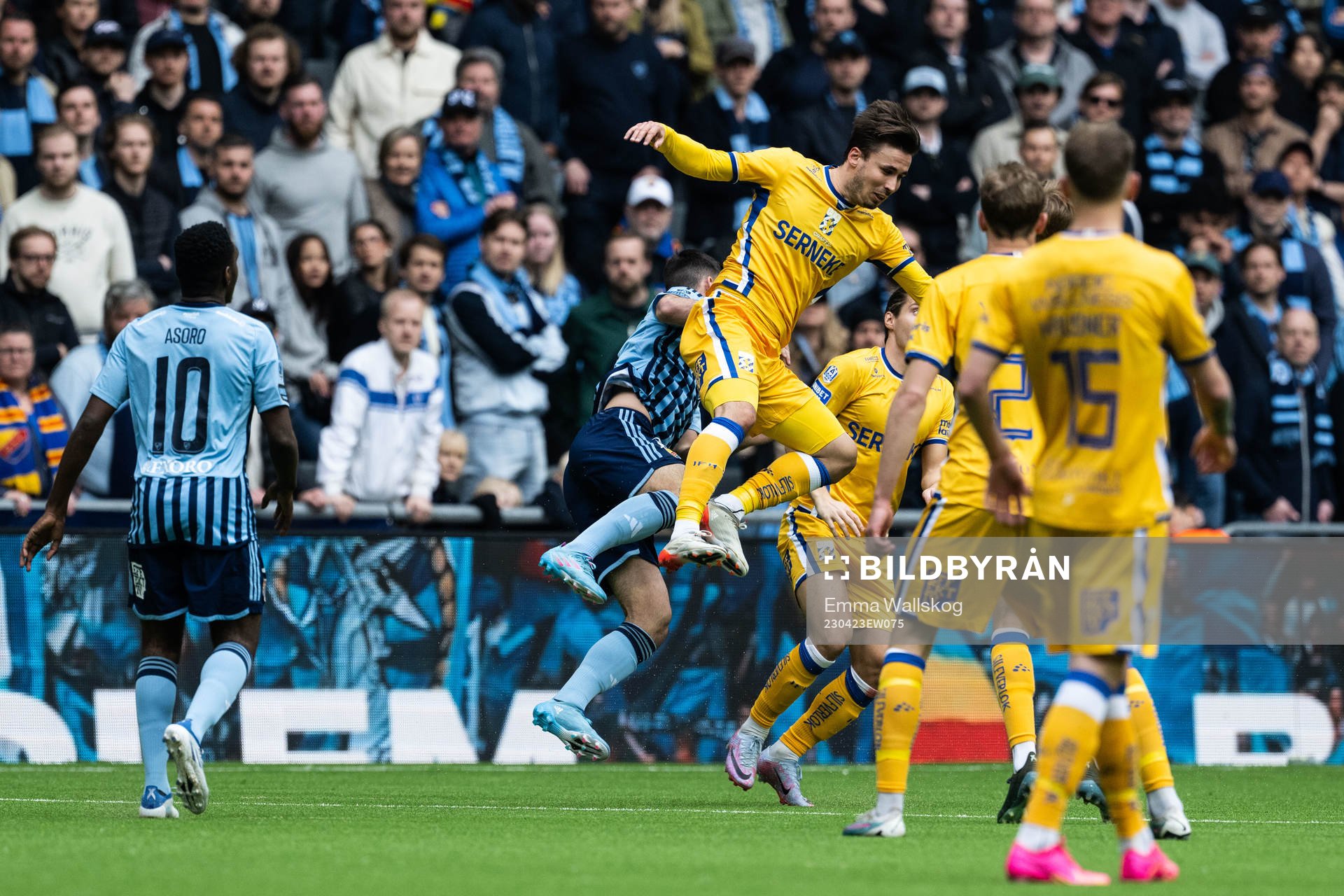 IFK Göteborgs Anders Trondsen och Djurgårdens Besard