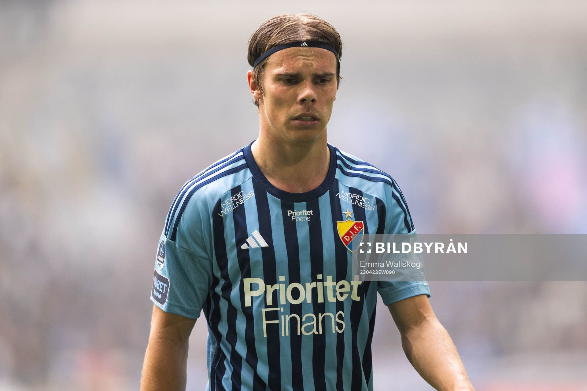 Djurgårdens Elias Andersson deppar