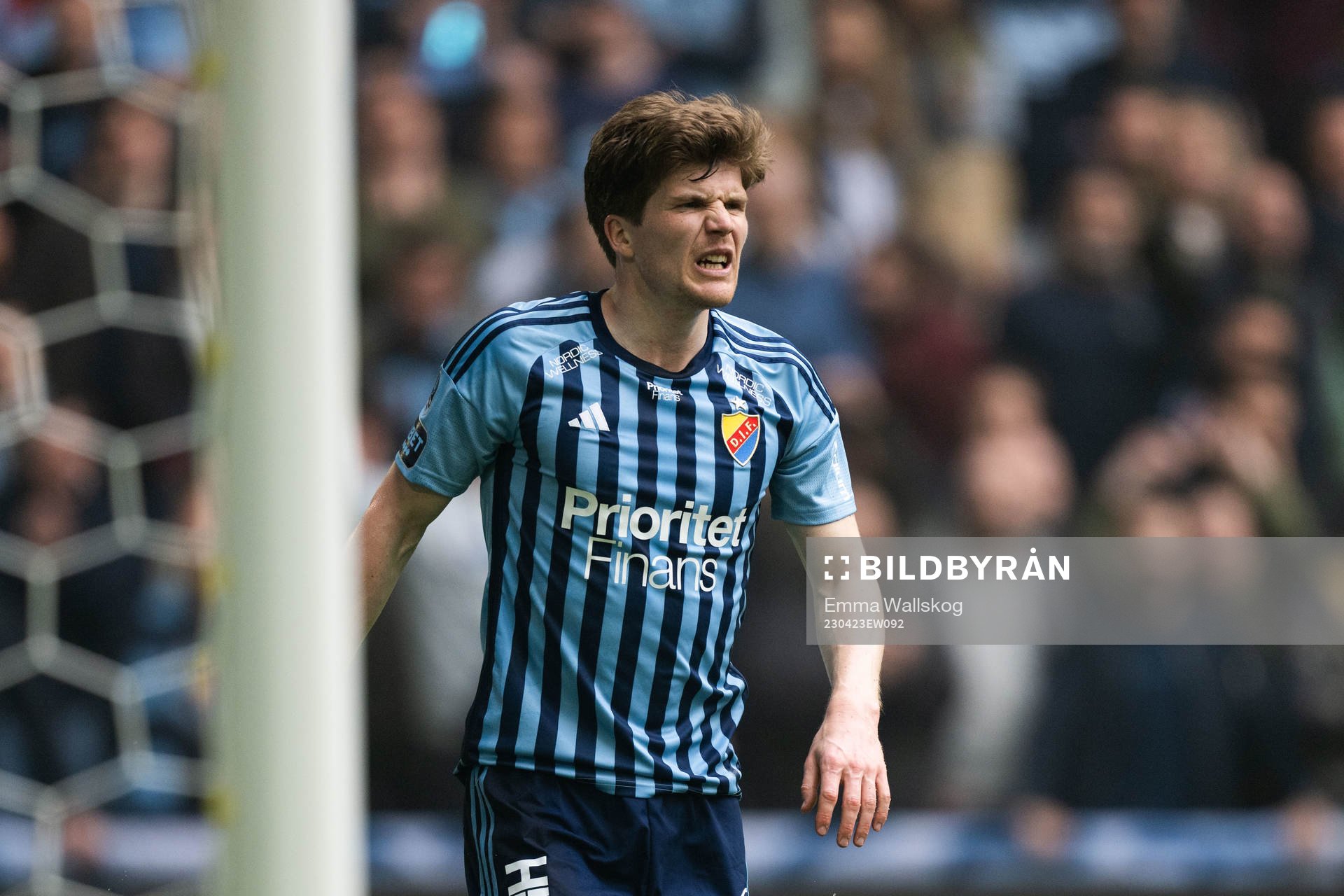 Djurgårdens Oliver Berg har ont
