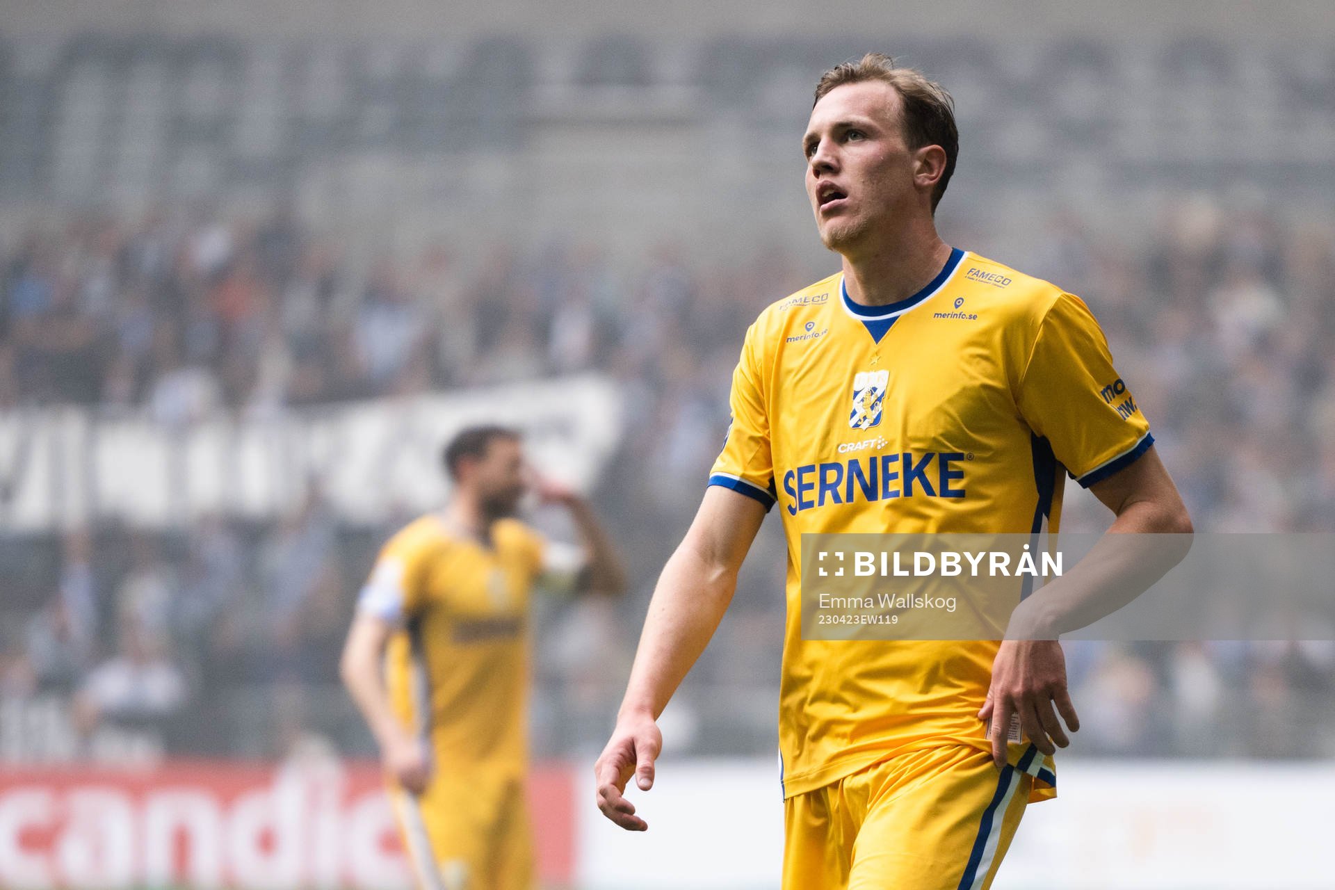 IFK Göteborgs Adam Carlén deppar