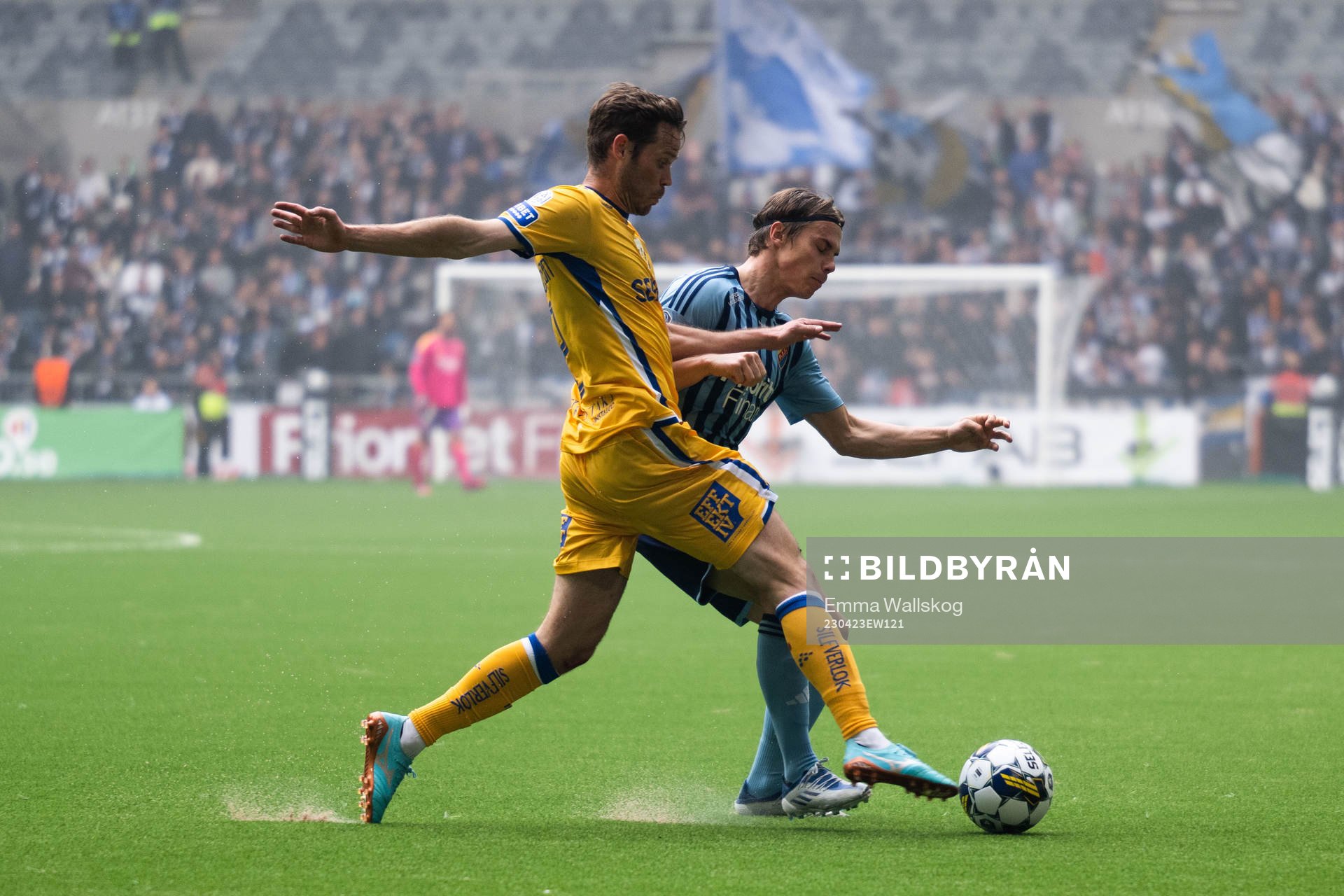 IFK Göteborgs Emil Salomonsson och Djurgårdens Elias